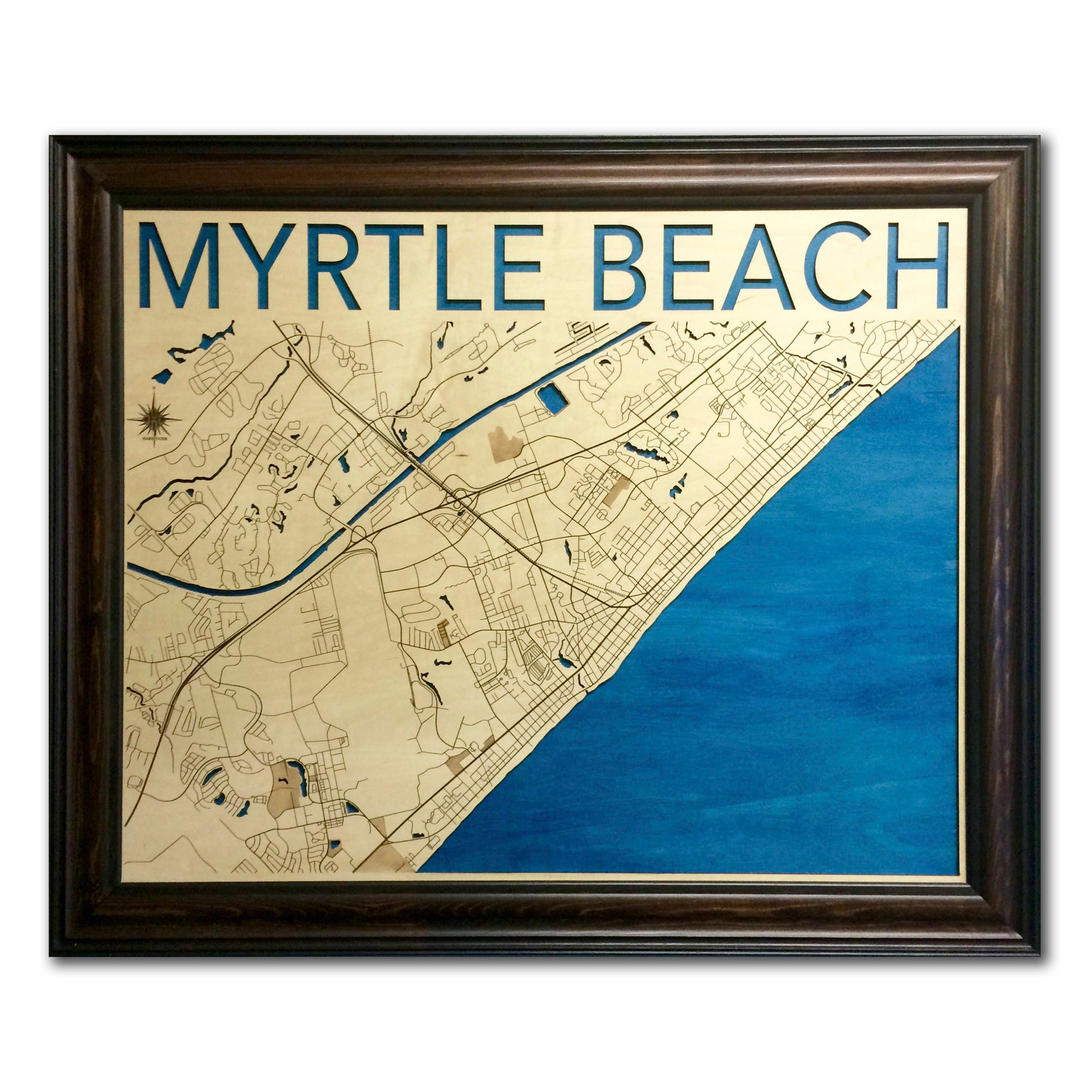 Myrtle Beach City Map