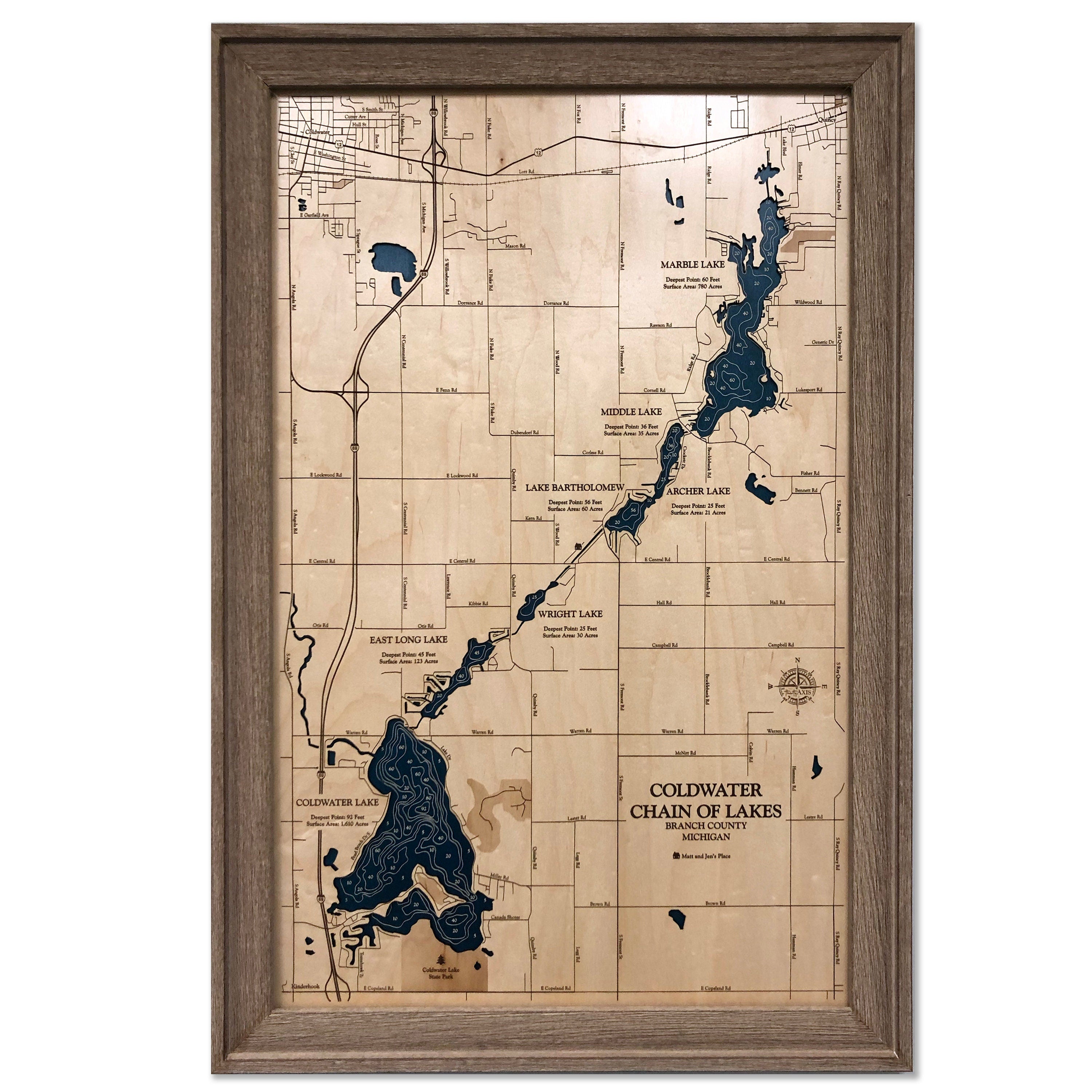 Coldwater Chain Lakes