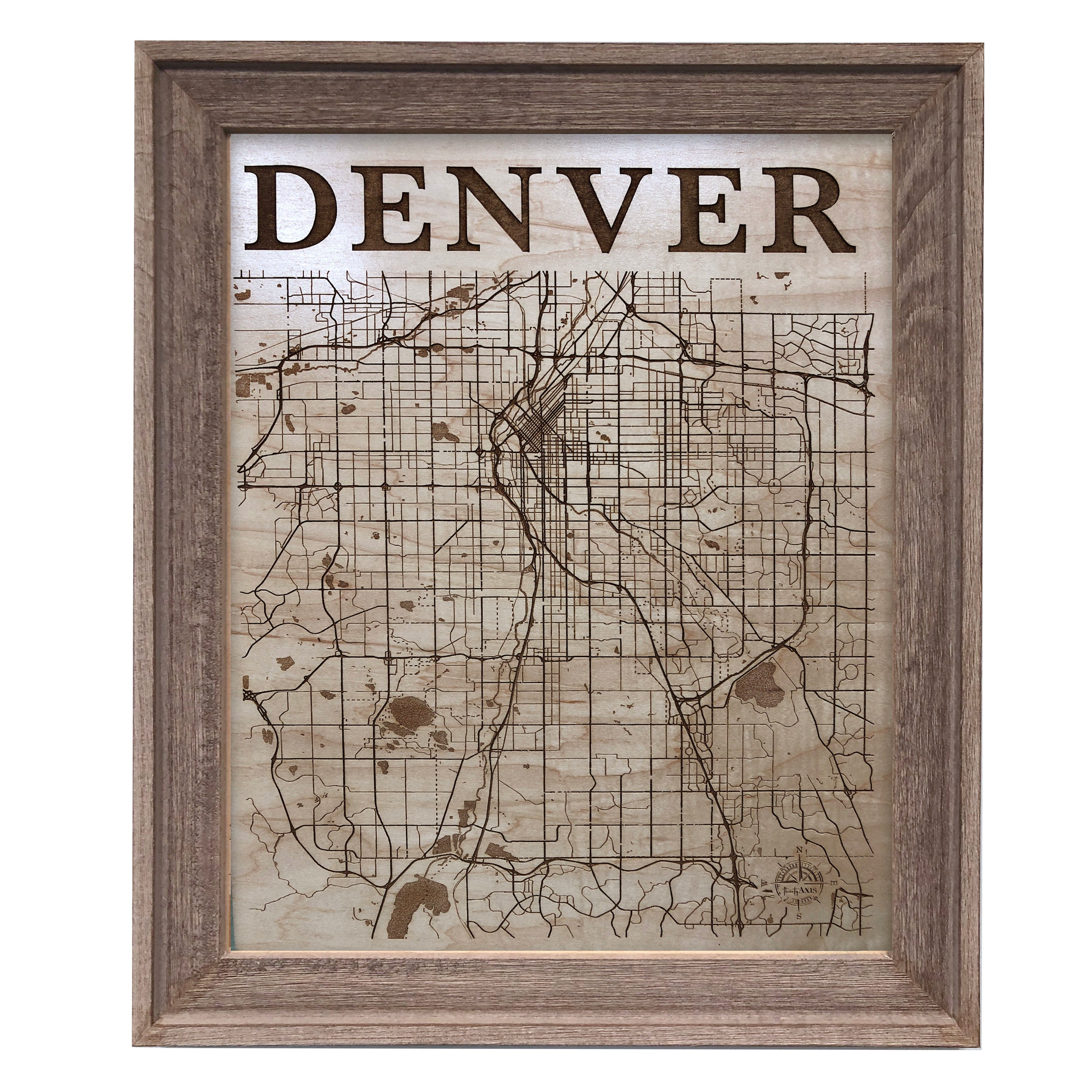 Denver Wood Map