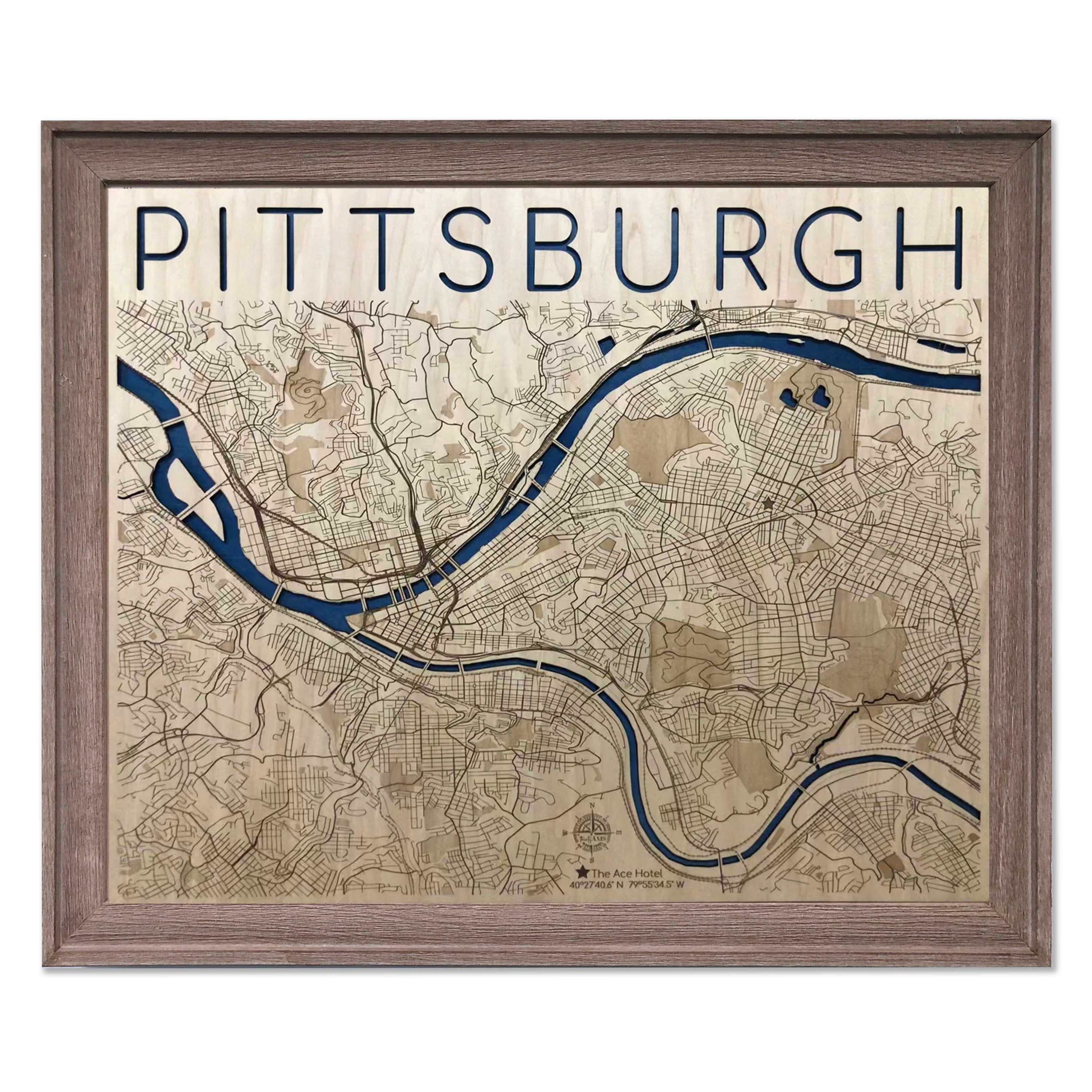 Pittsburgh City Map