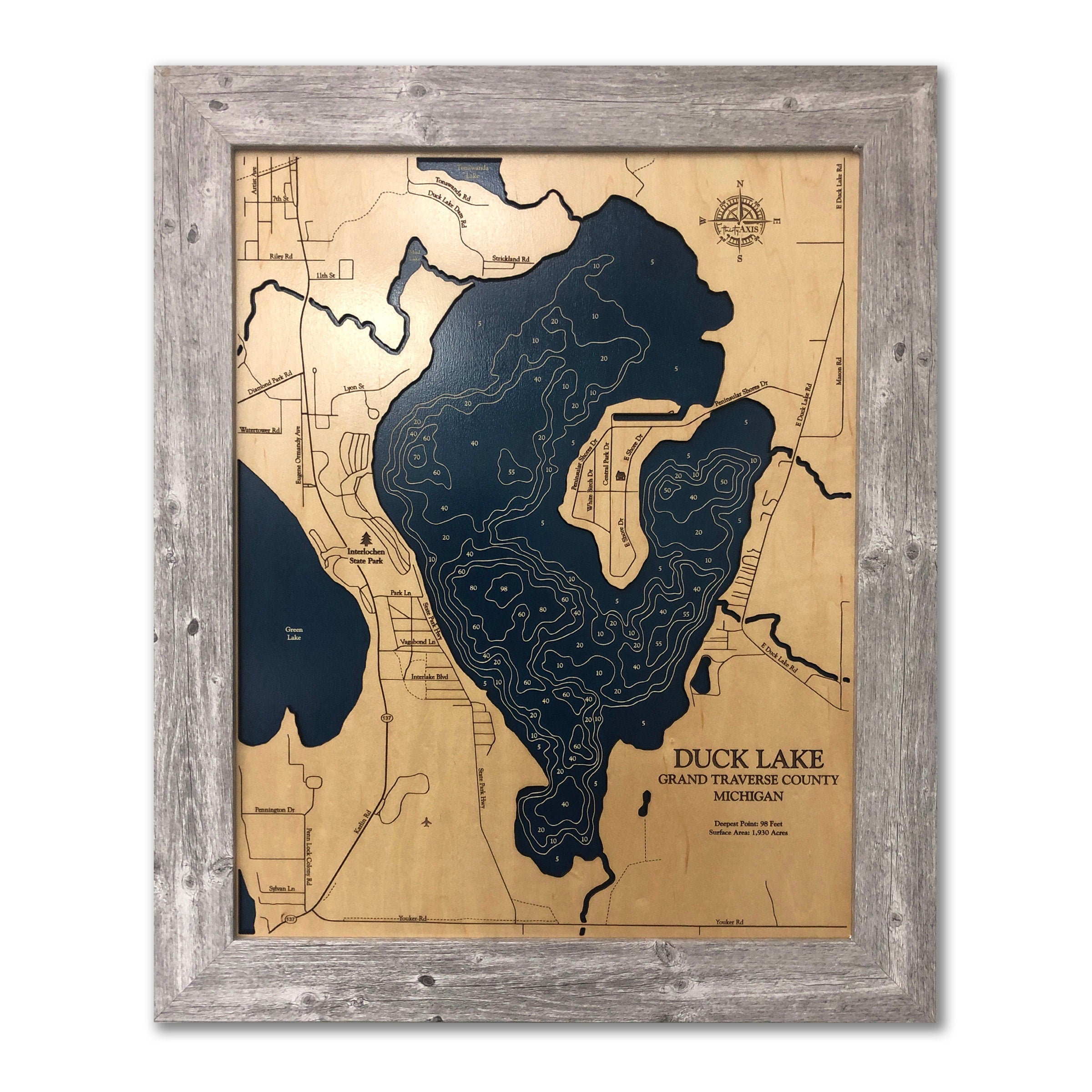 Duck Lake Map