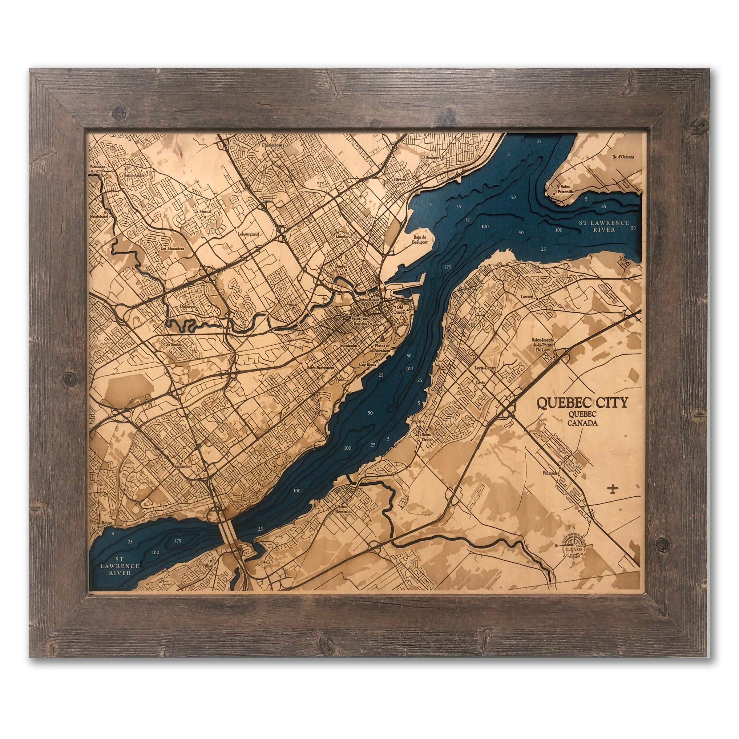 Quebec City Map