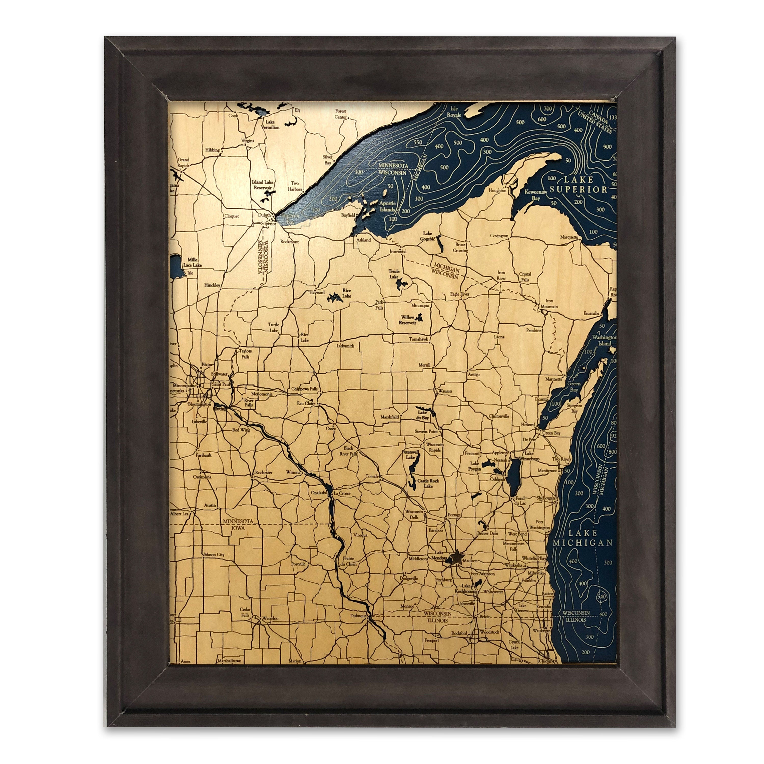 Wisconsin Map
