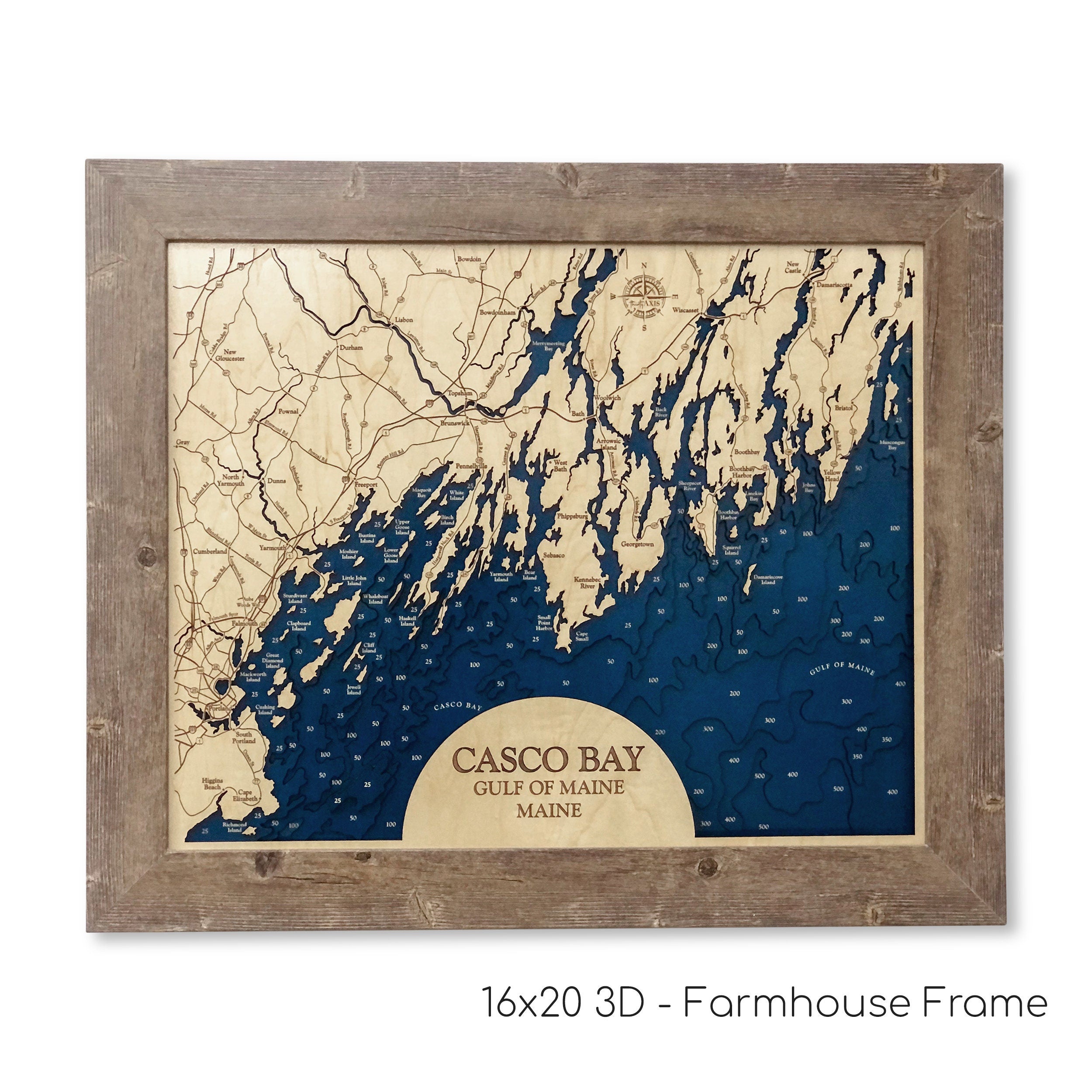 Casco Bay Map