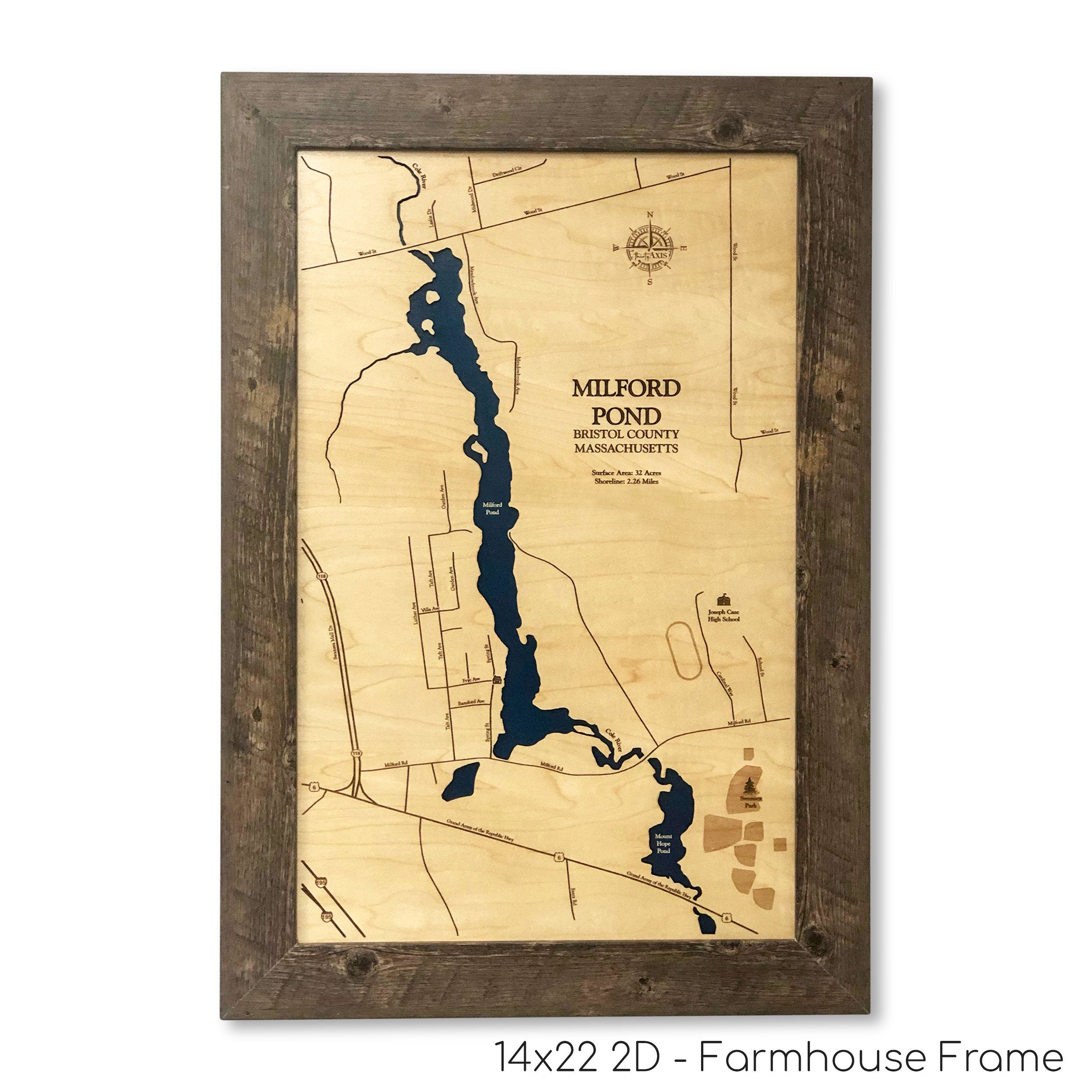Milford Pond Map