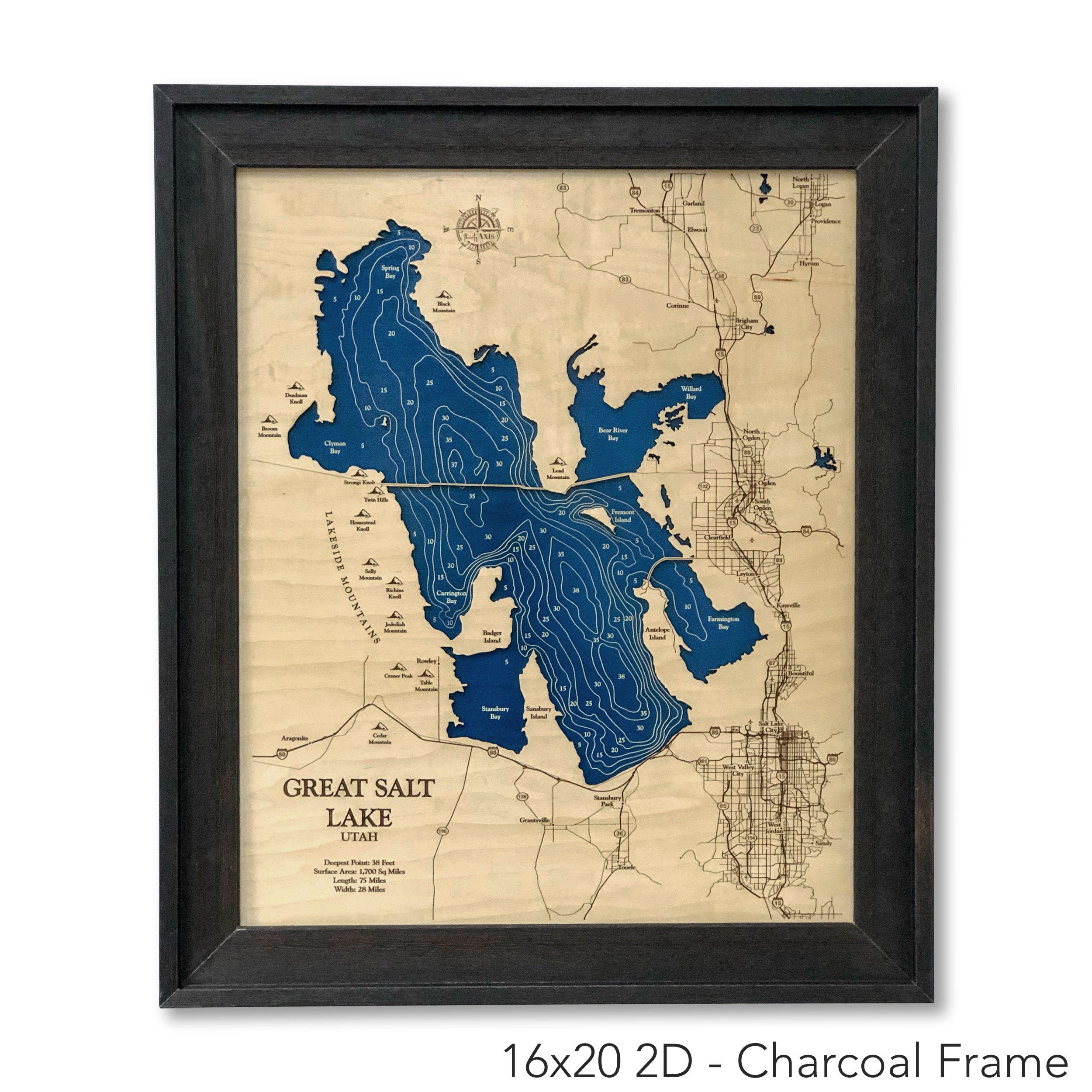 Great Salt Lake Map