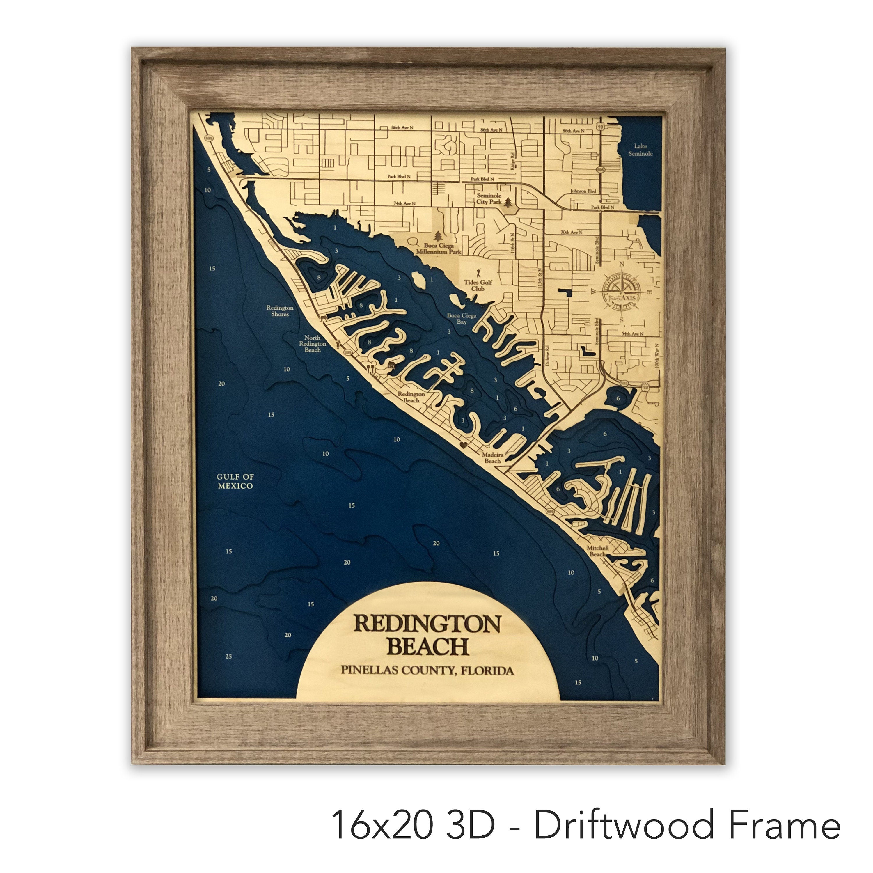 Redington Beach Map