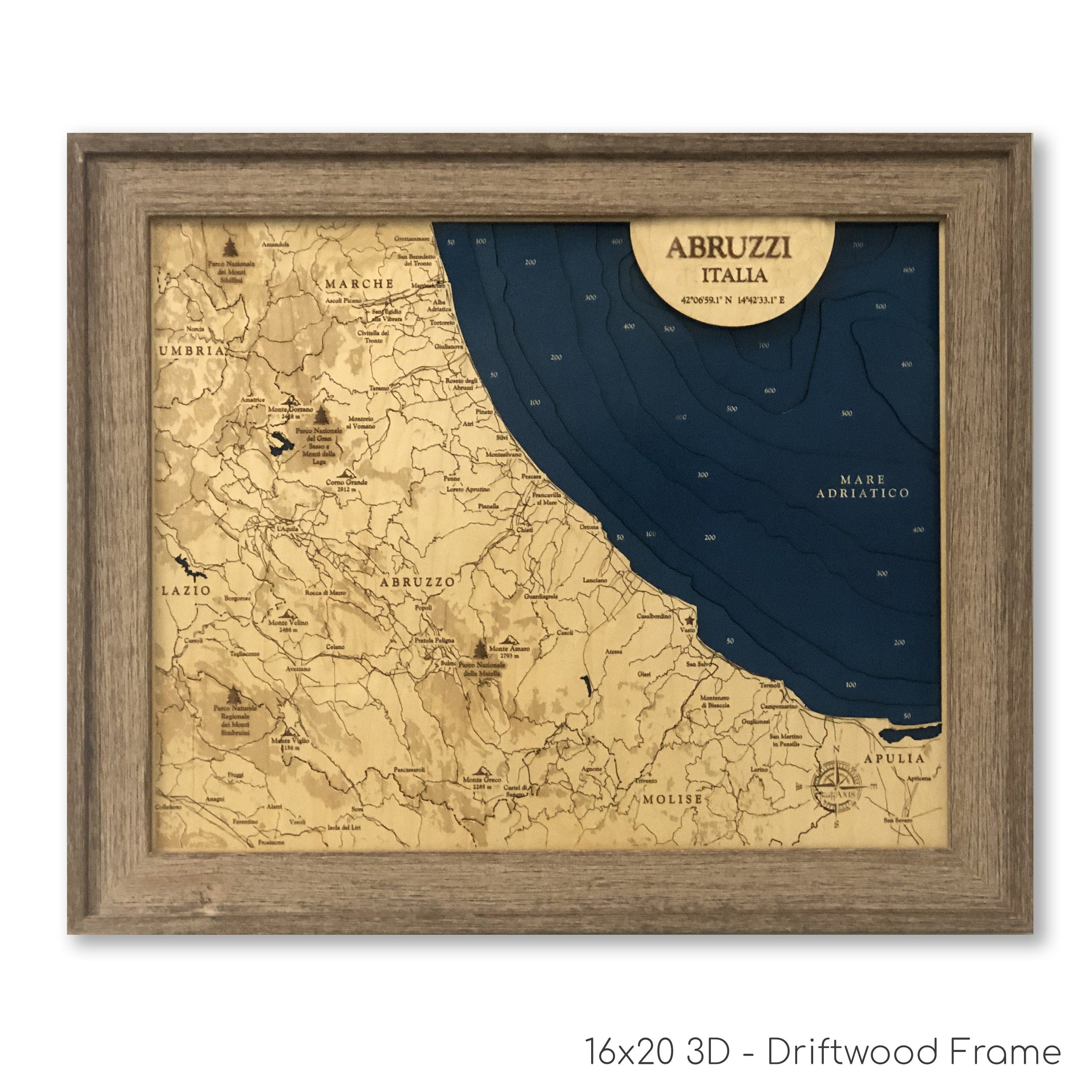 Abruzzi Map