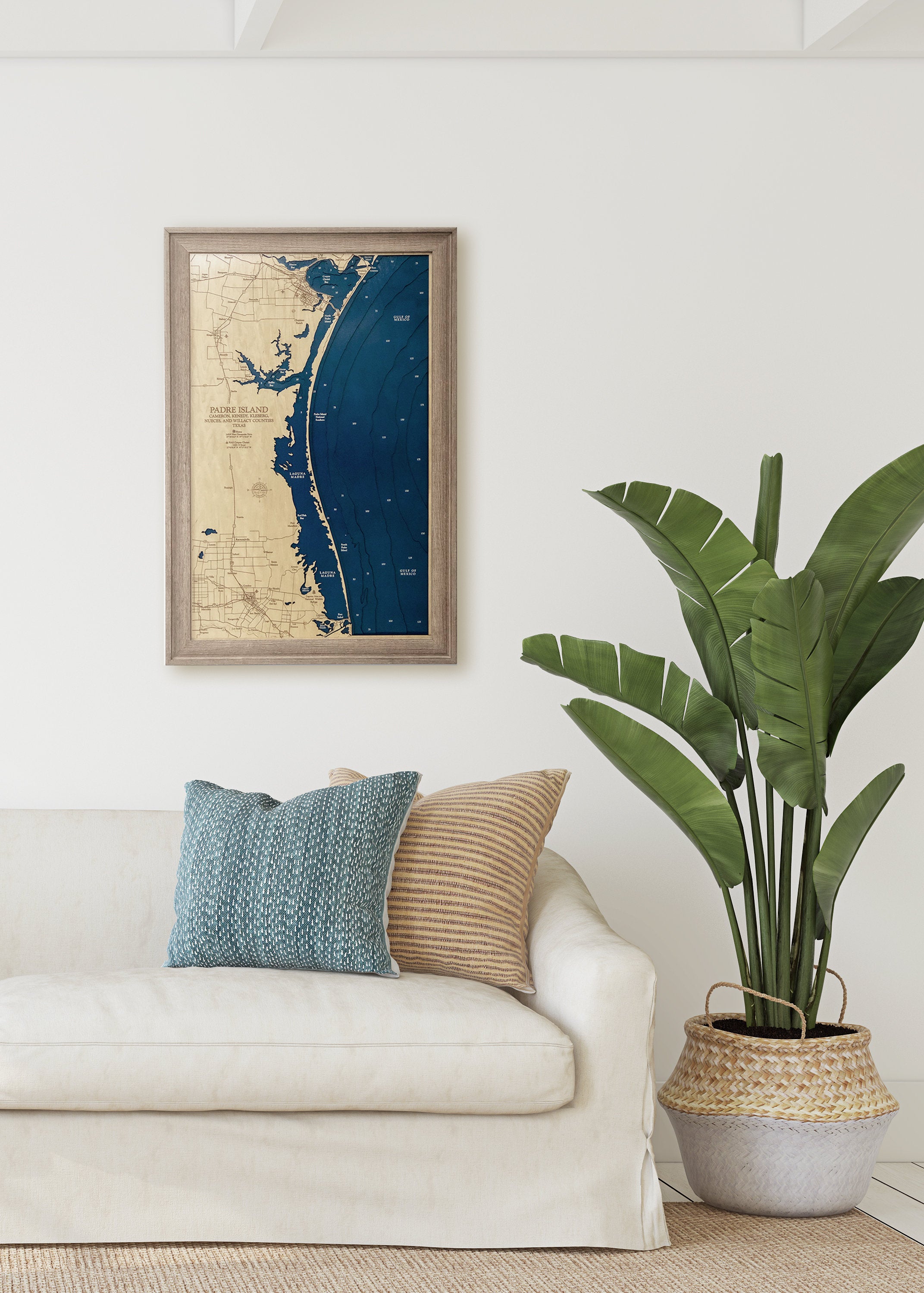 Padre Island Map