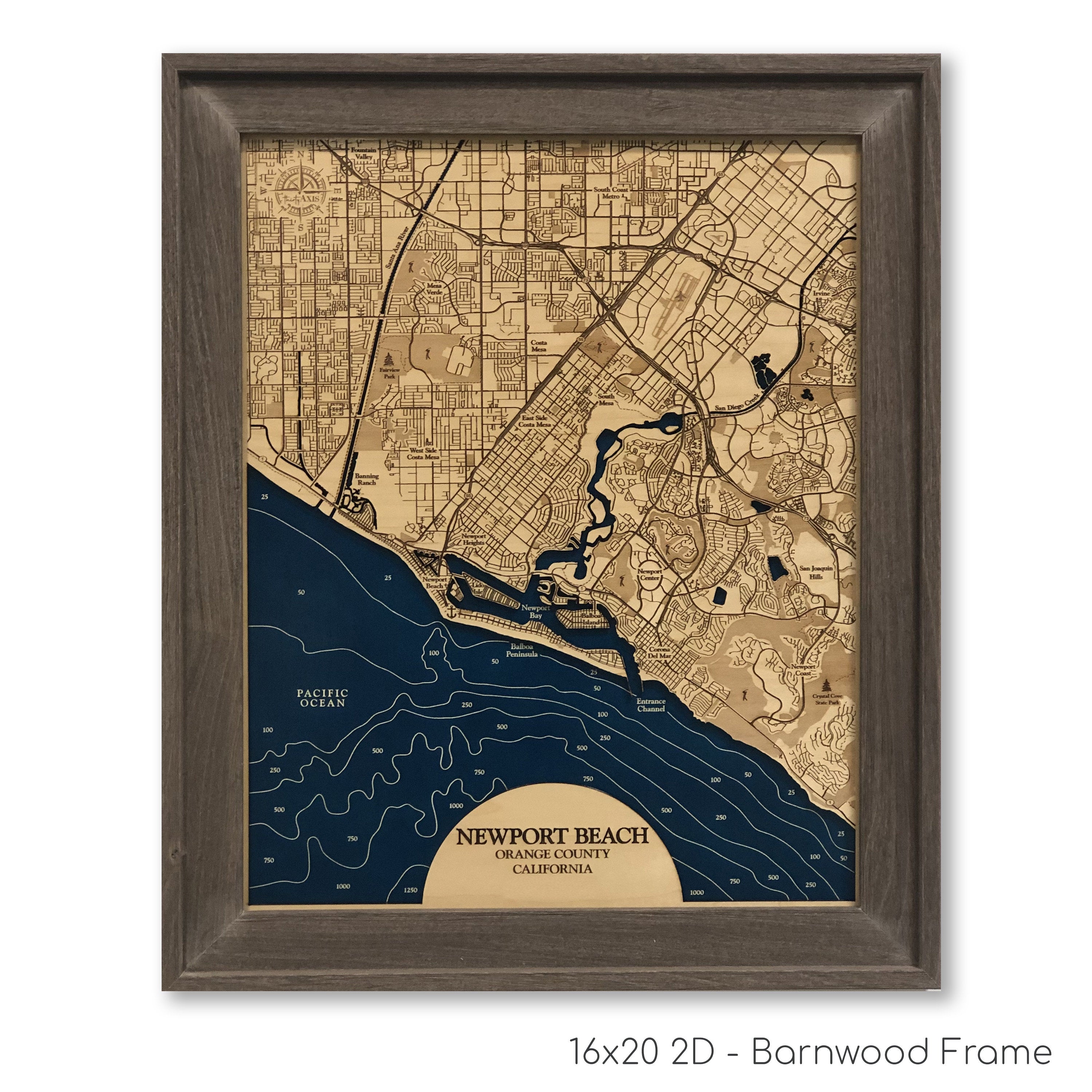Newport Beach Map