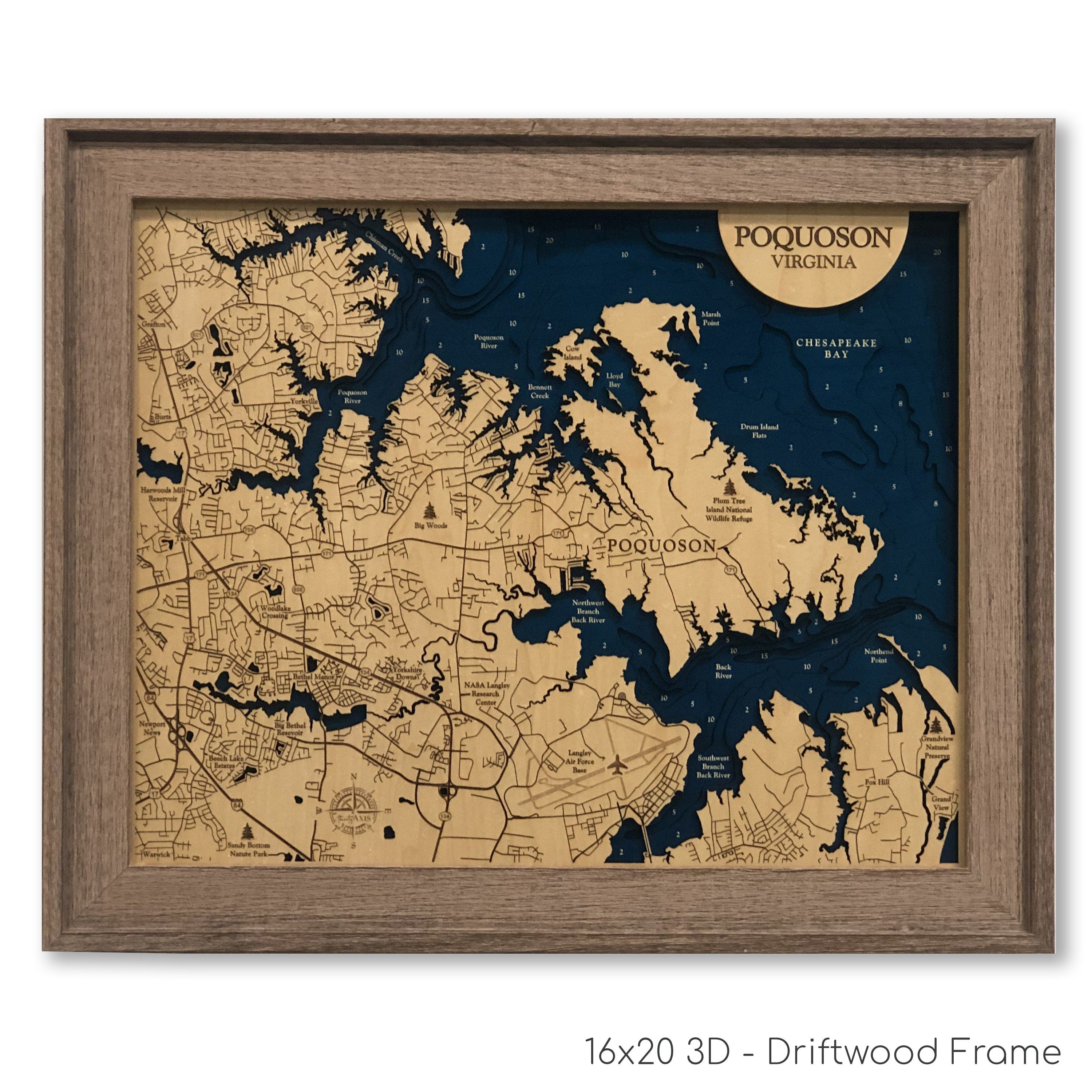 Poquoson Map