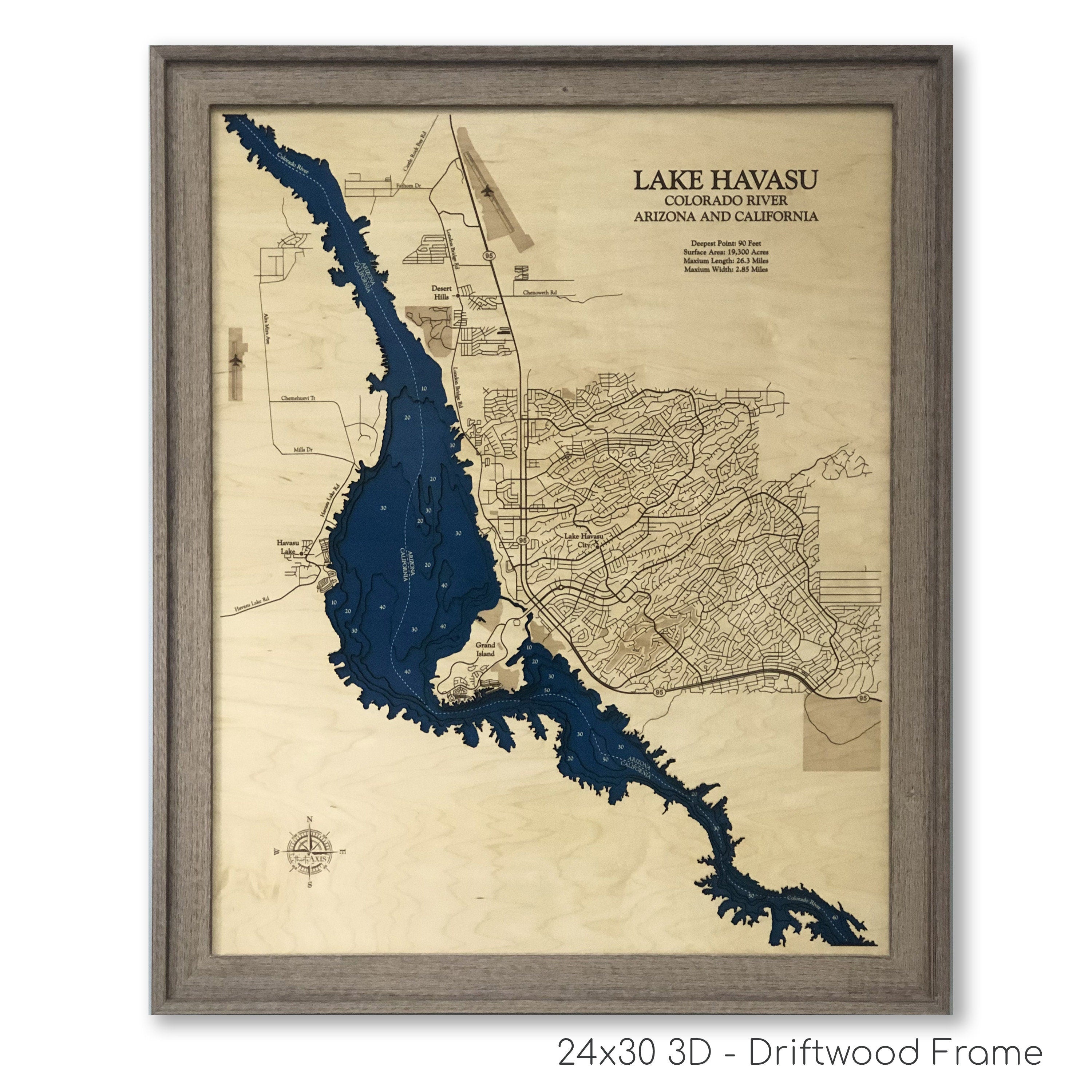 Lake Havasu Map