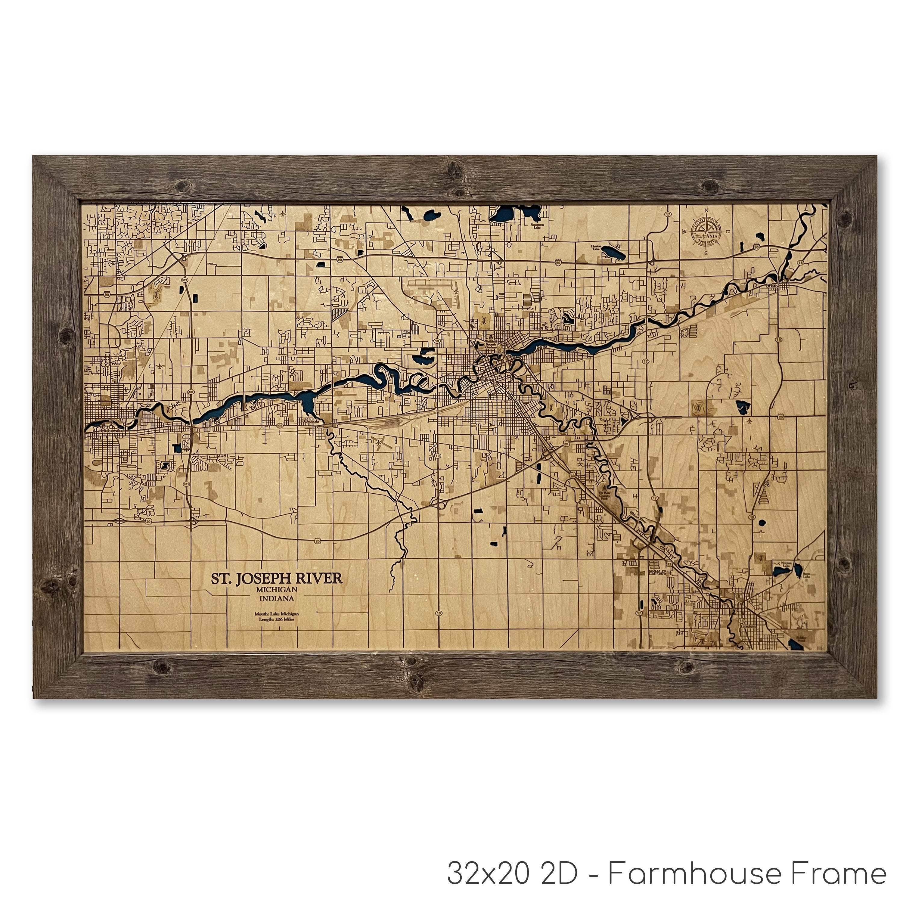 St. Joe River Map
