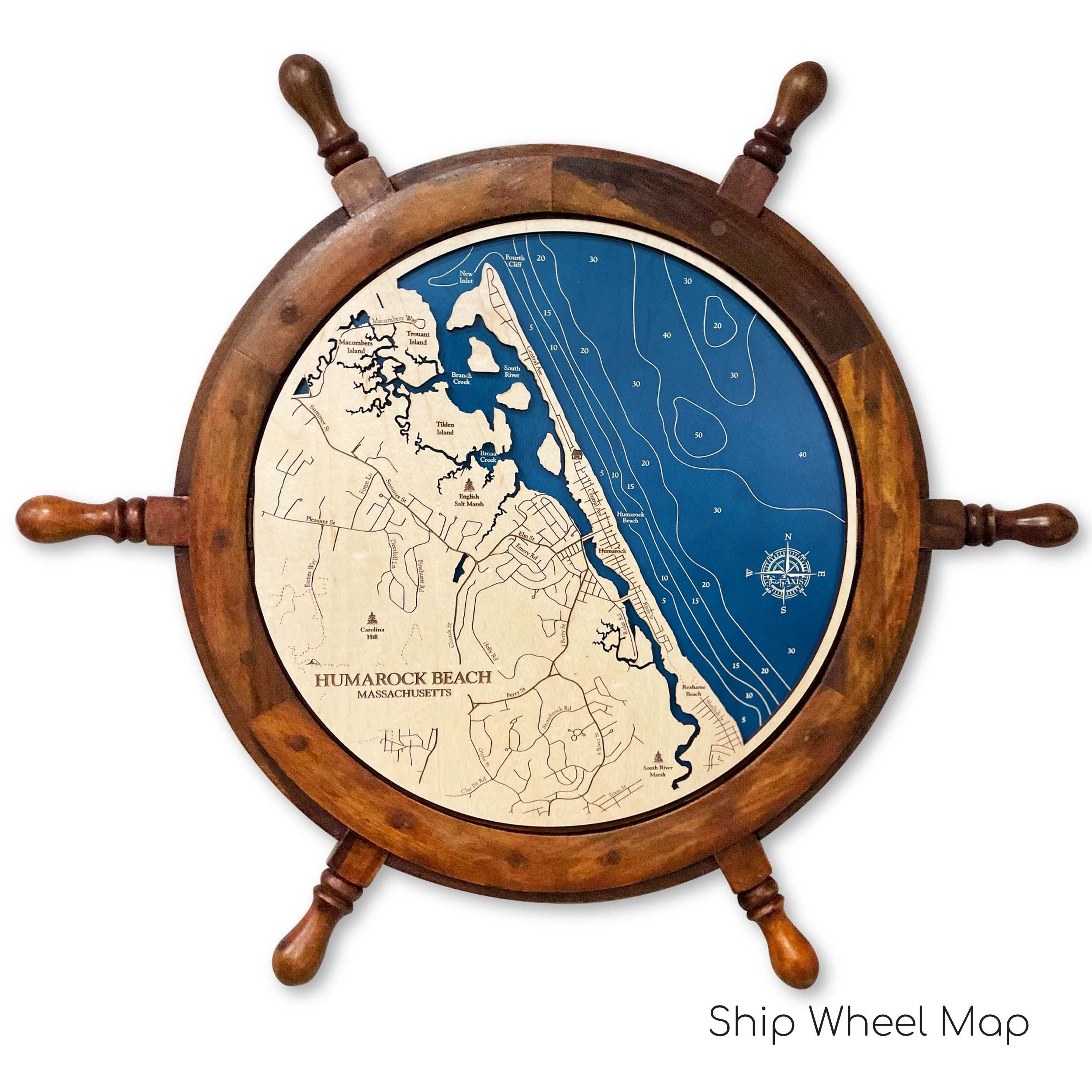 Humarock Beach Map