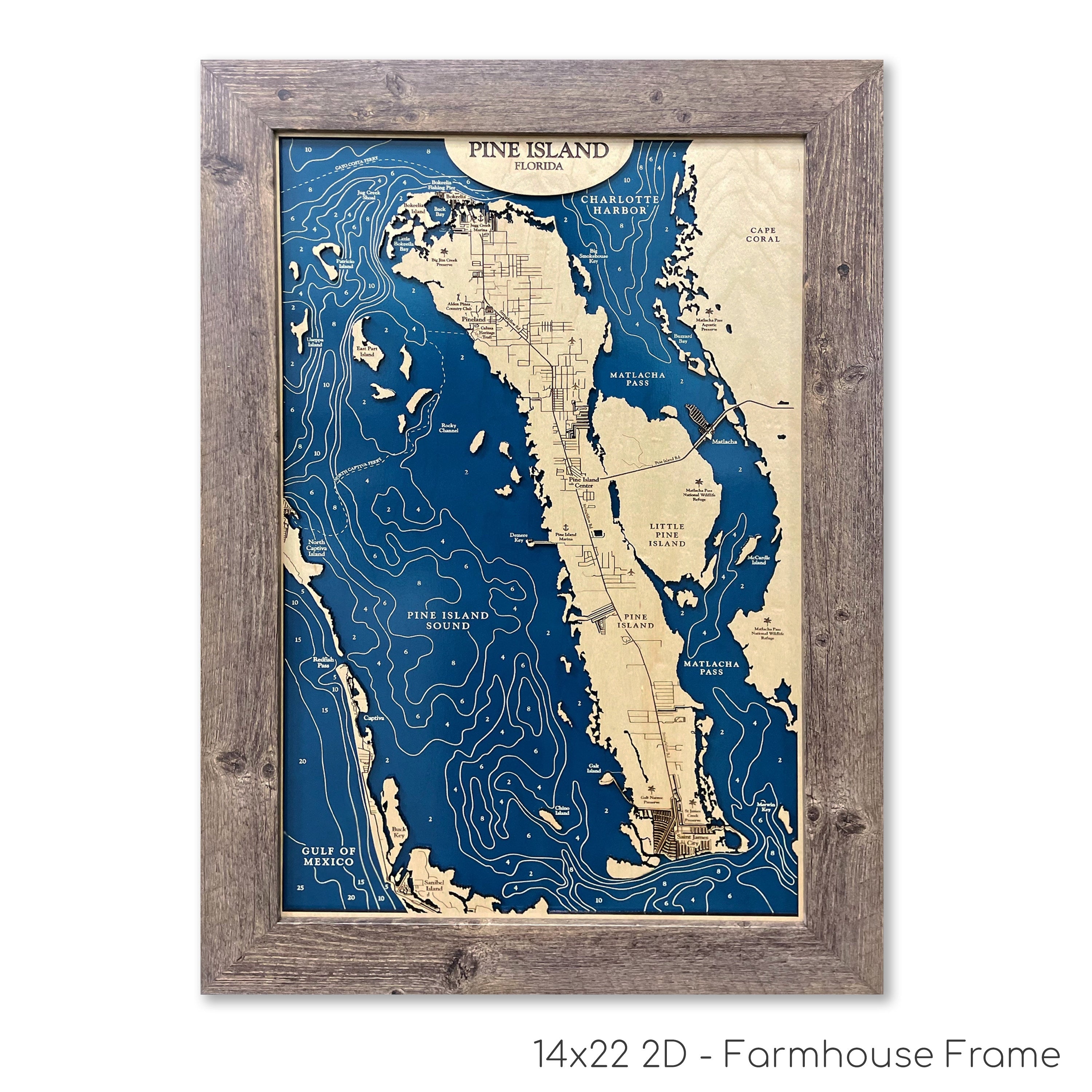 Pine Island Map