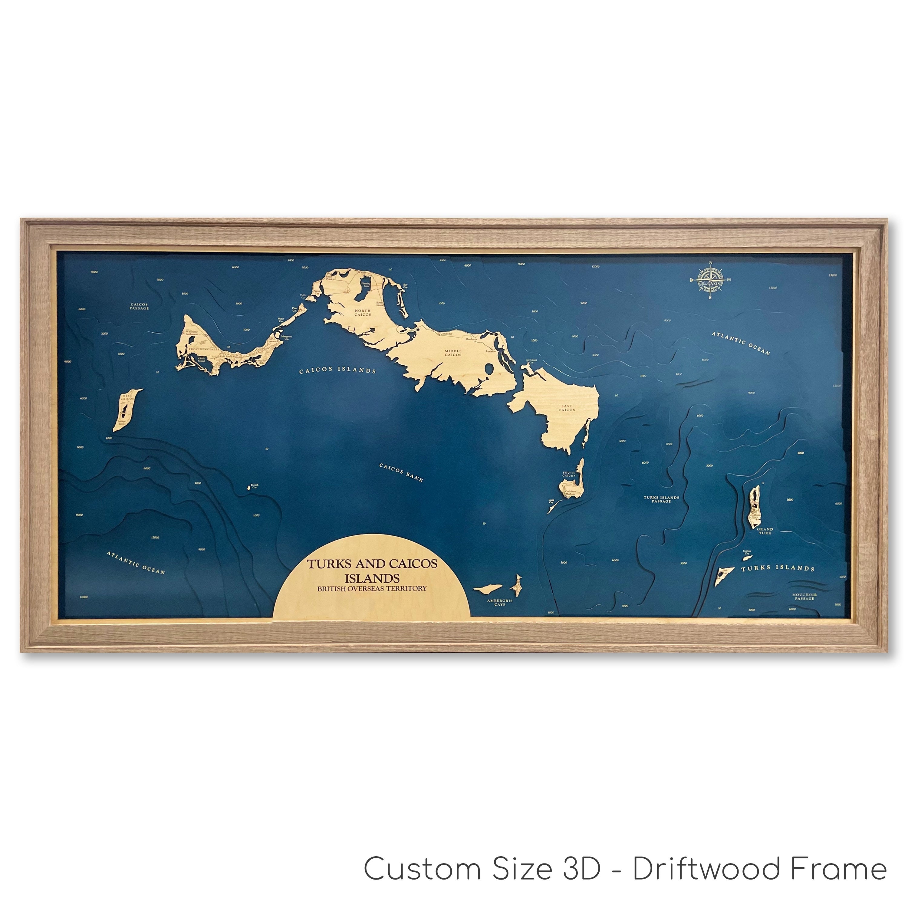 Turks and Caicos Map
