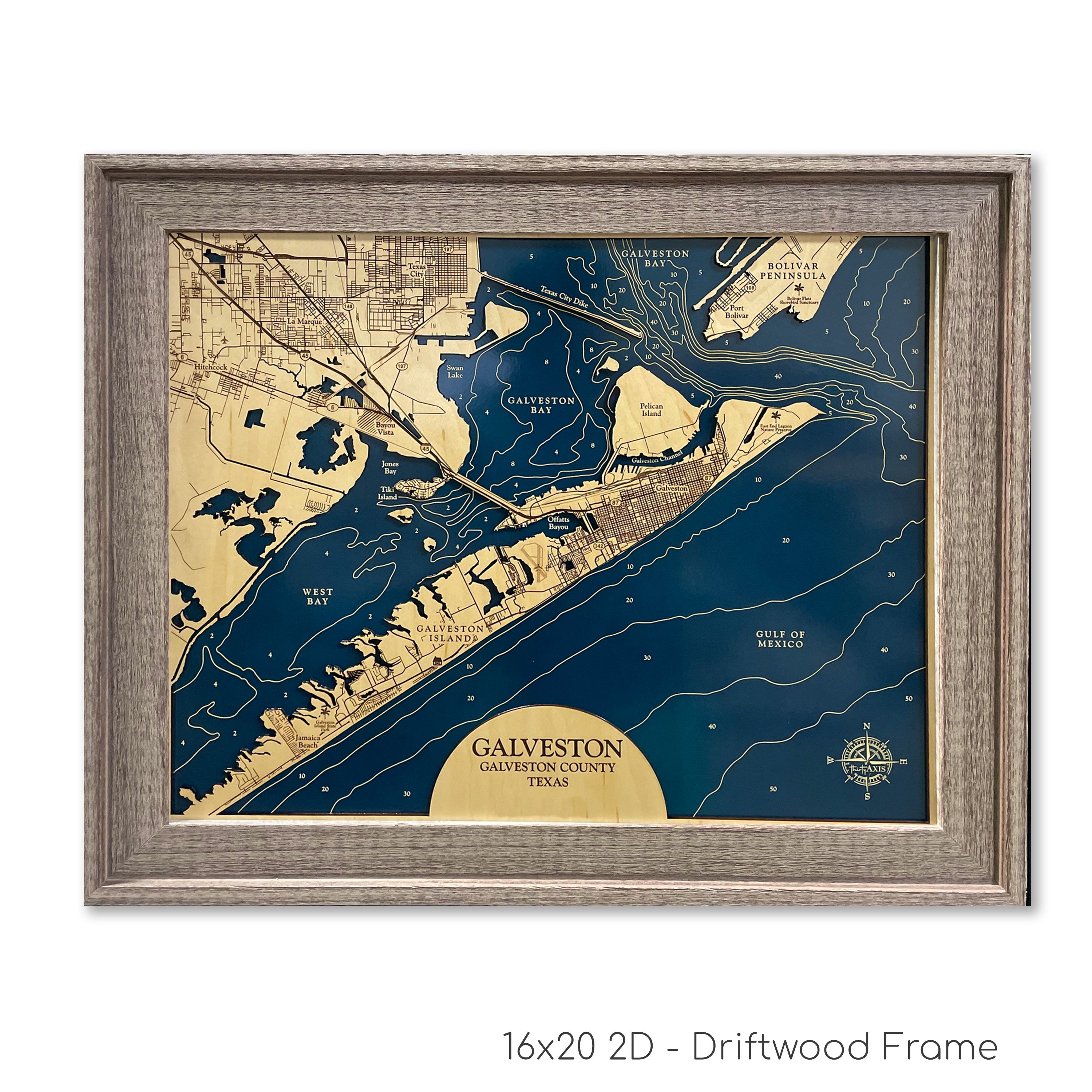 Galveston Map