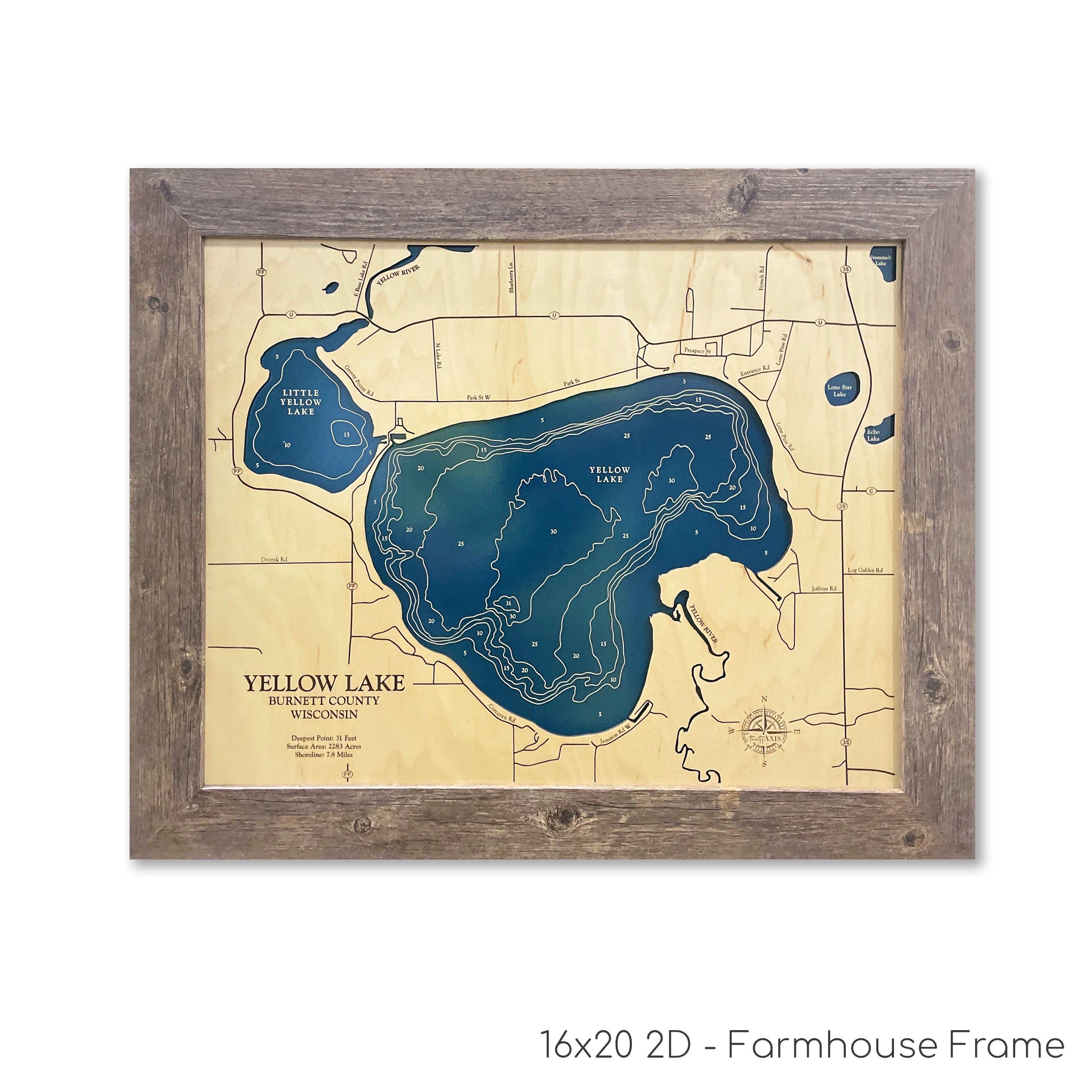 Yellow Lake Map