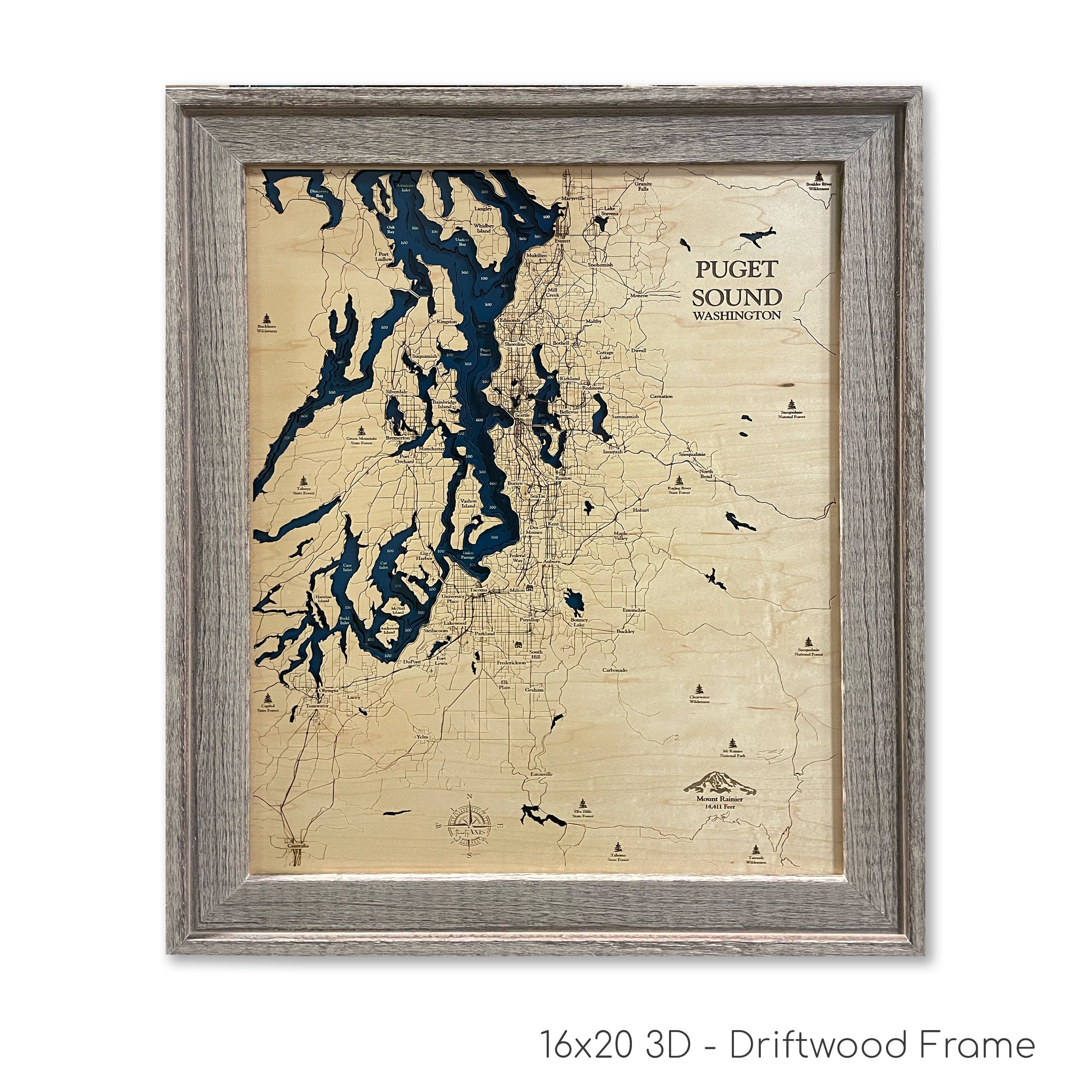 Puget Sound Map
