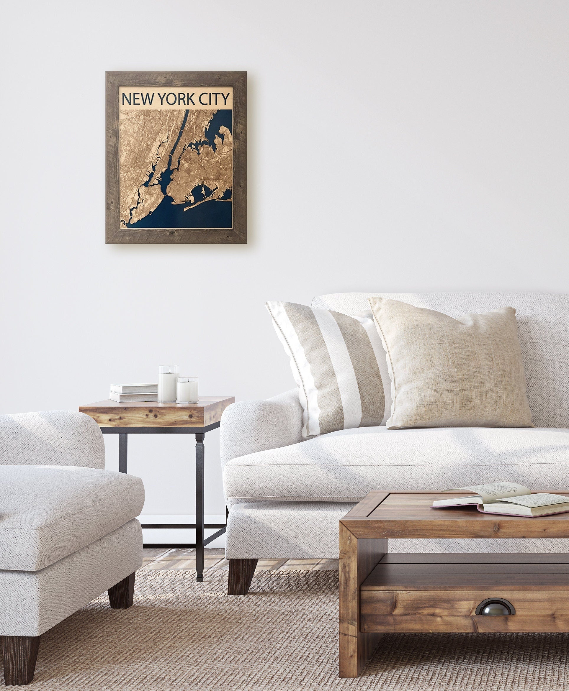 New York City Wood Map