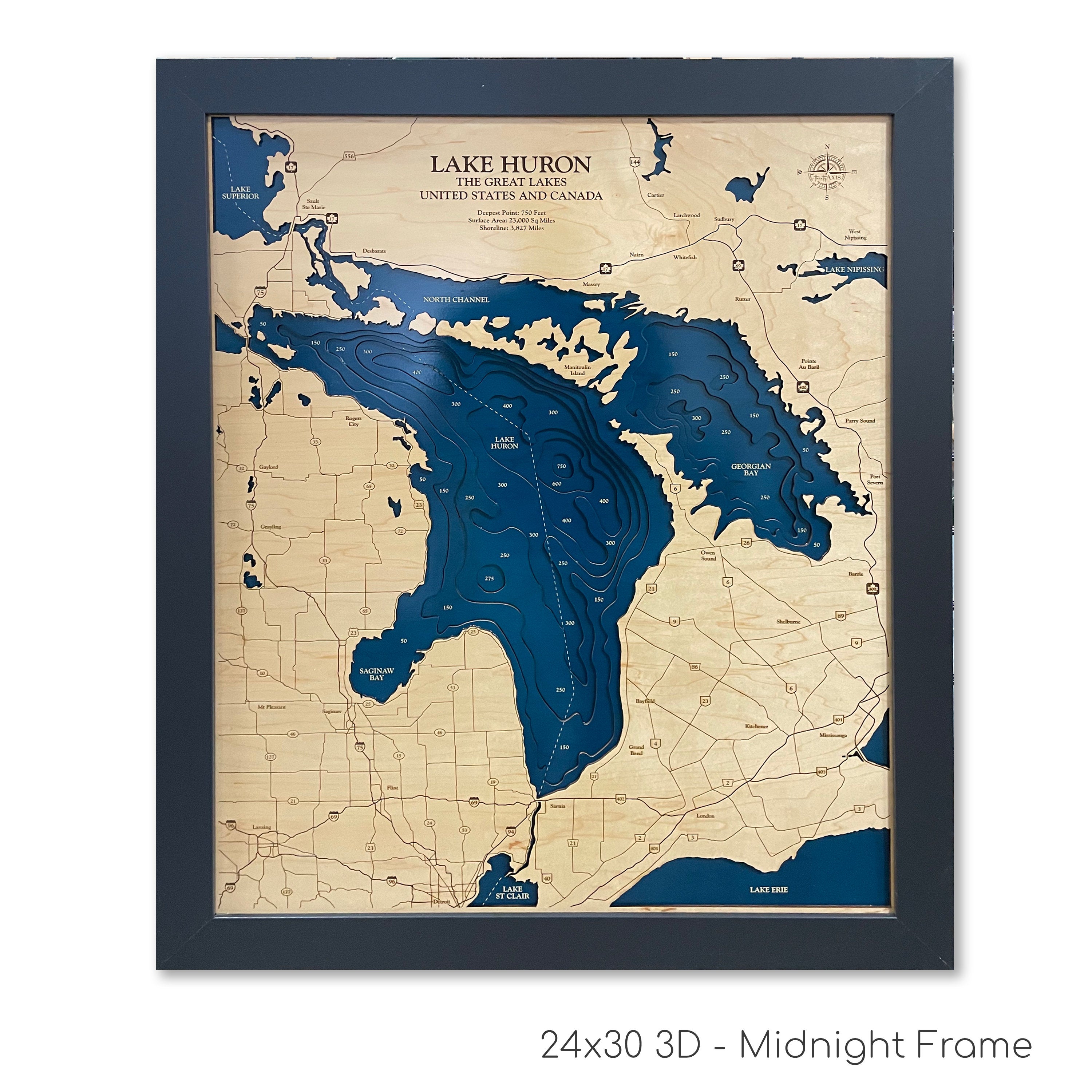 Lake Huron Dimensional