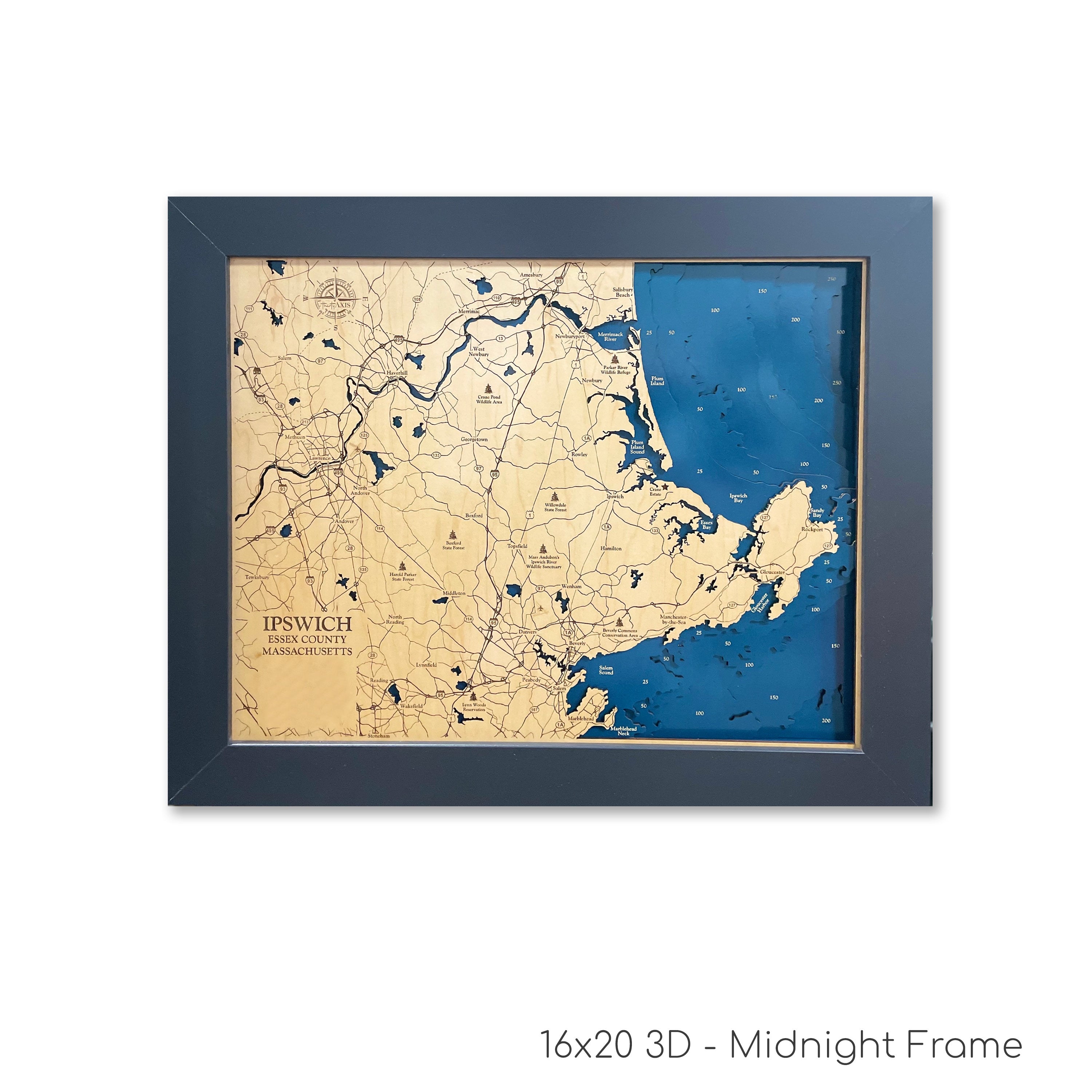 Ipswich Map