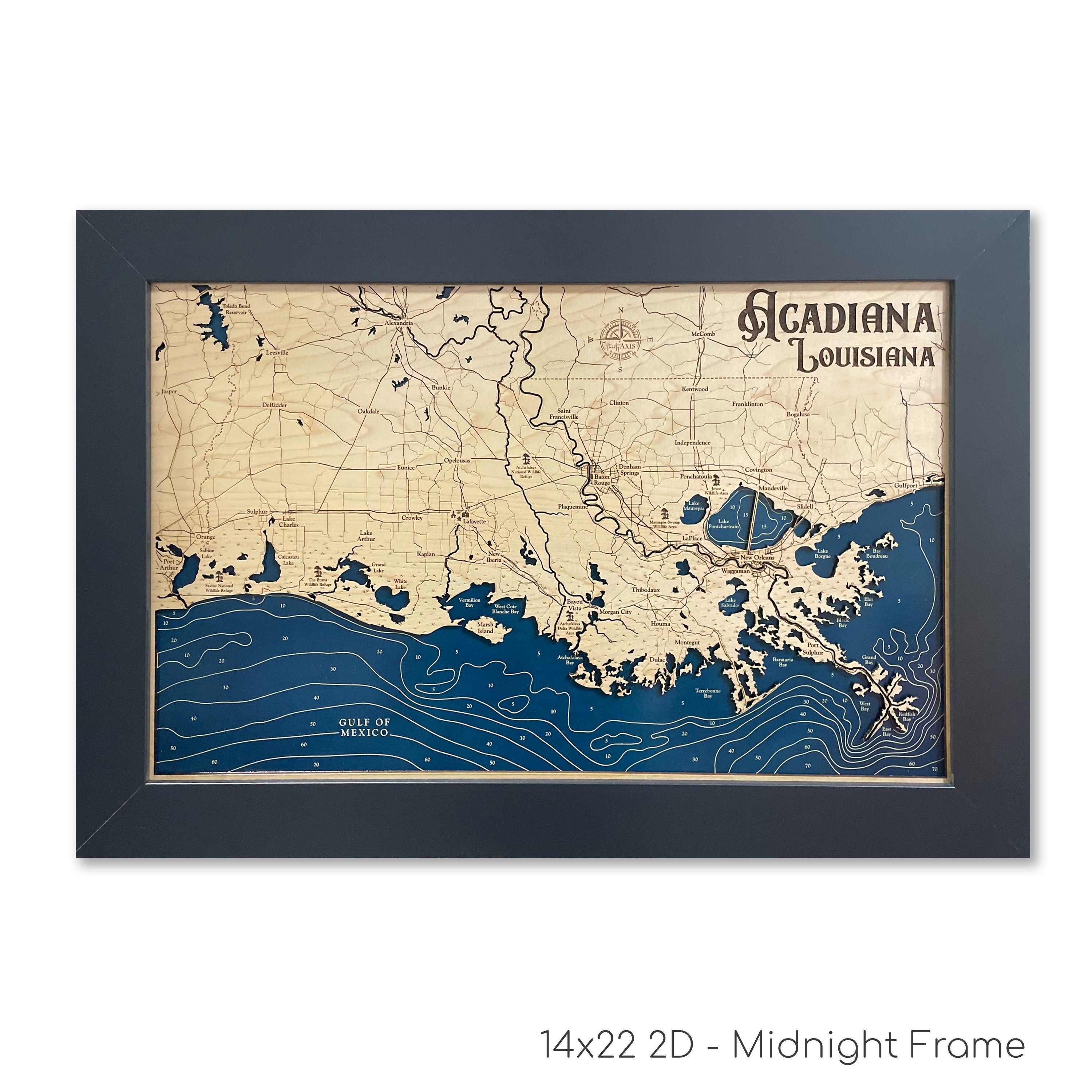 Acadiana Map