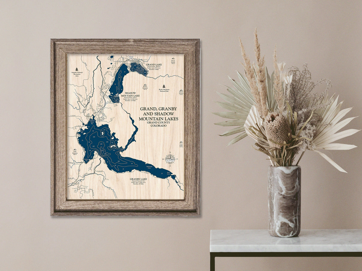 Map Of Lake Granby Map Of Lake Granby