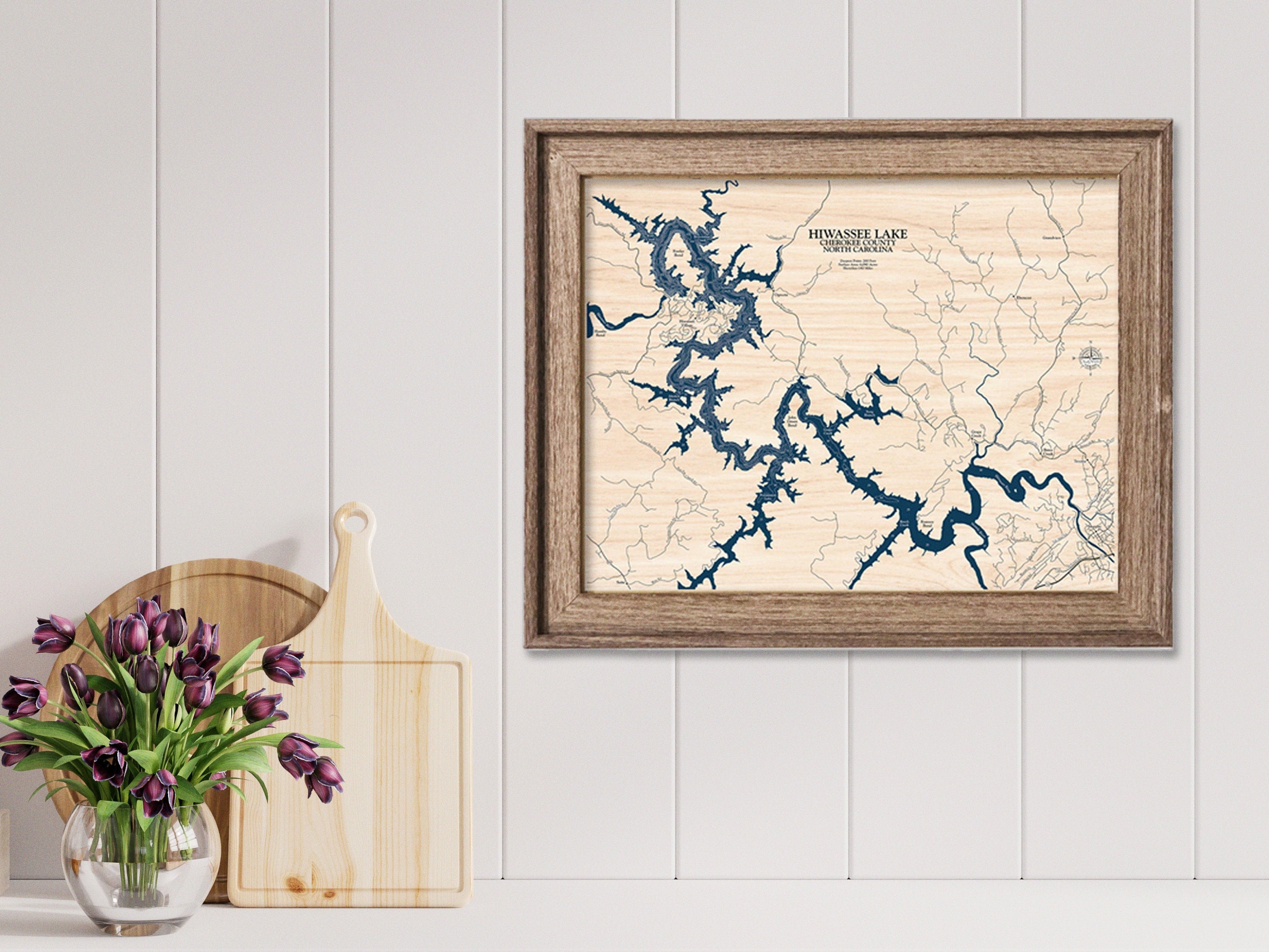Hiwassee Lake Map