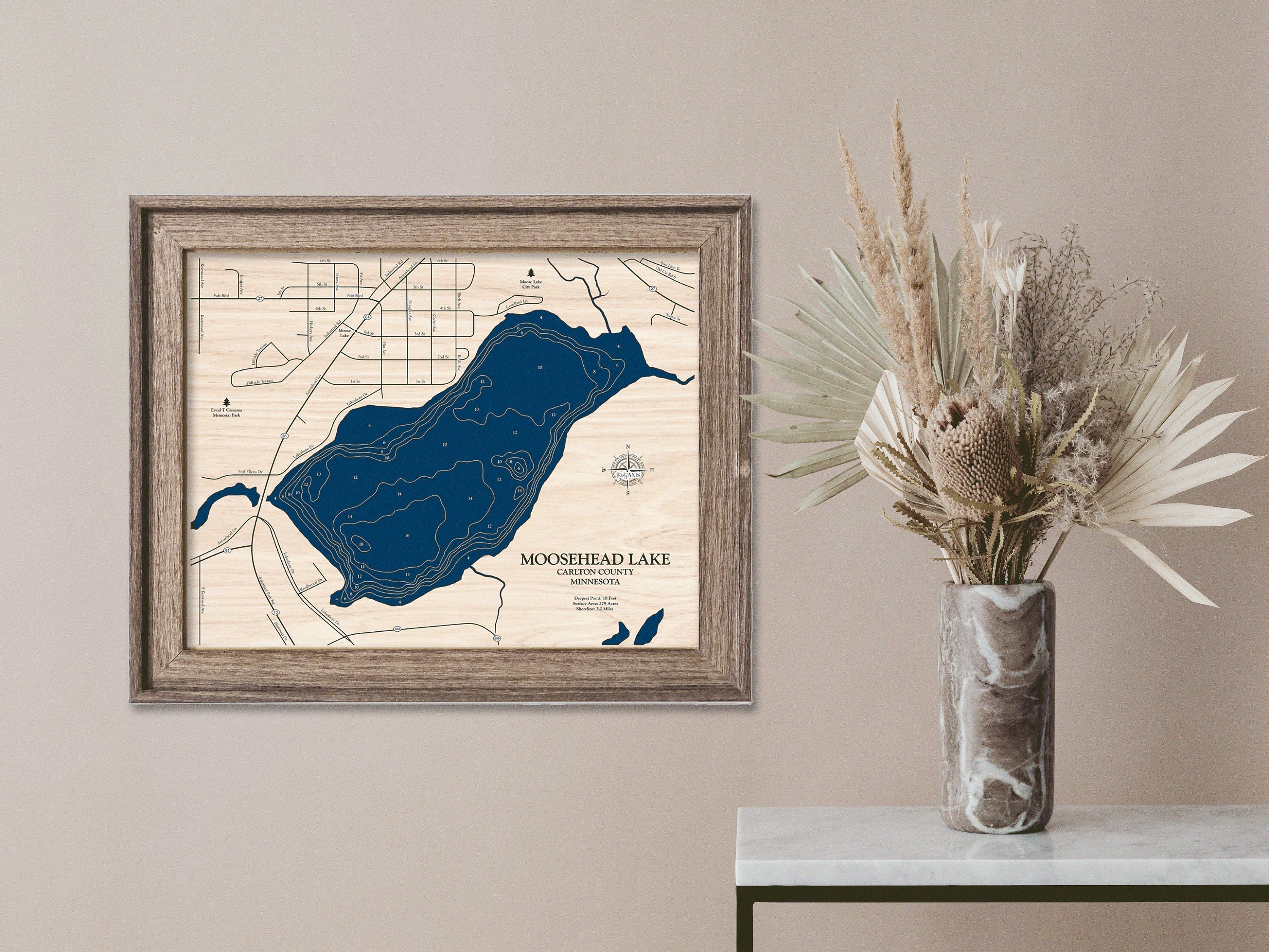 Moosehead Lake Map