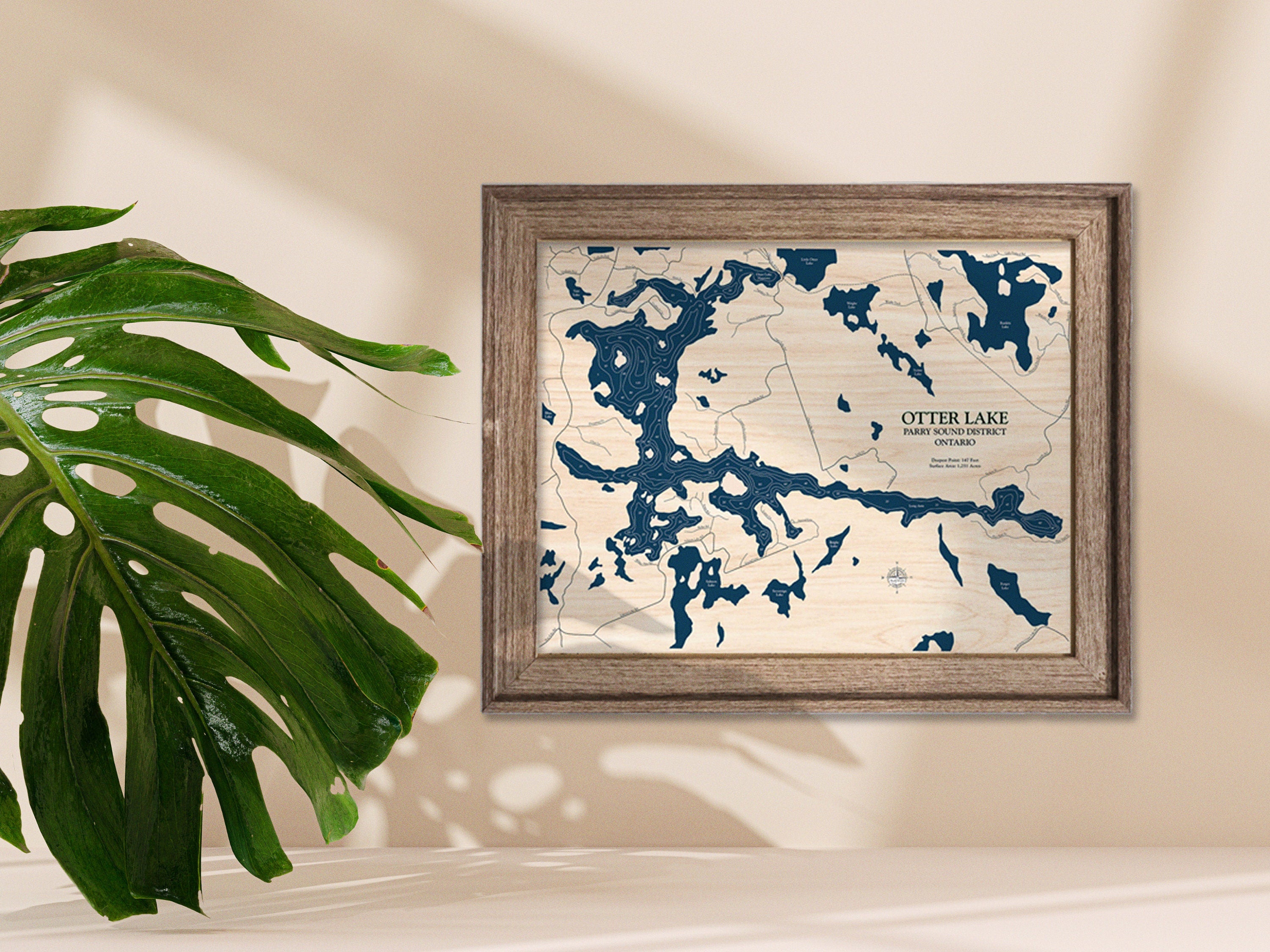 Otter Lake Map