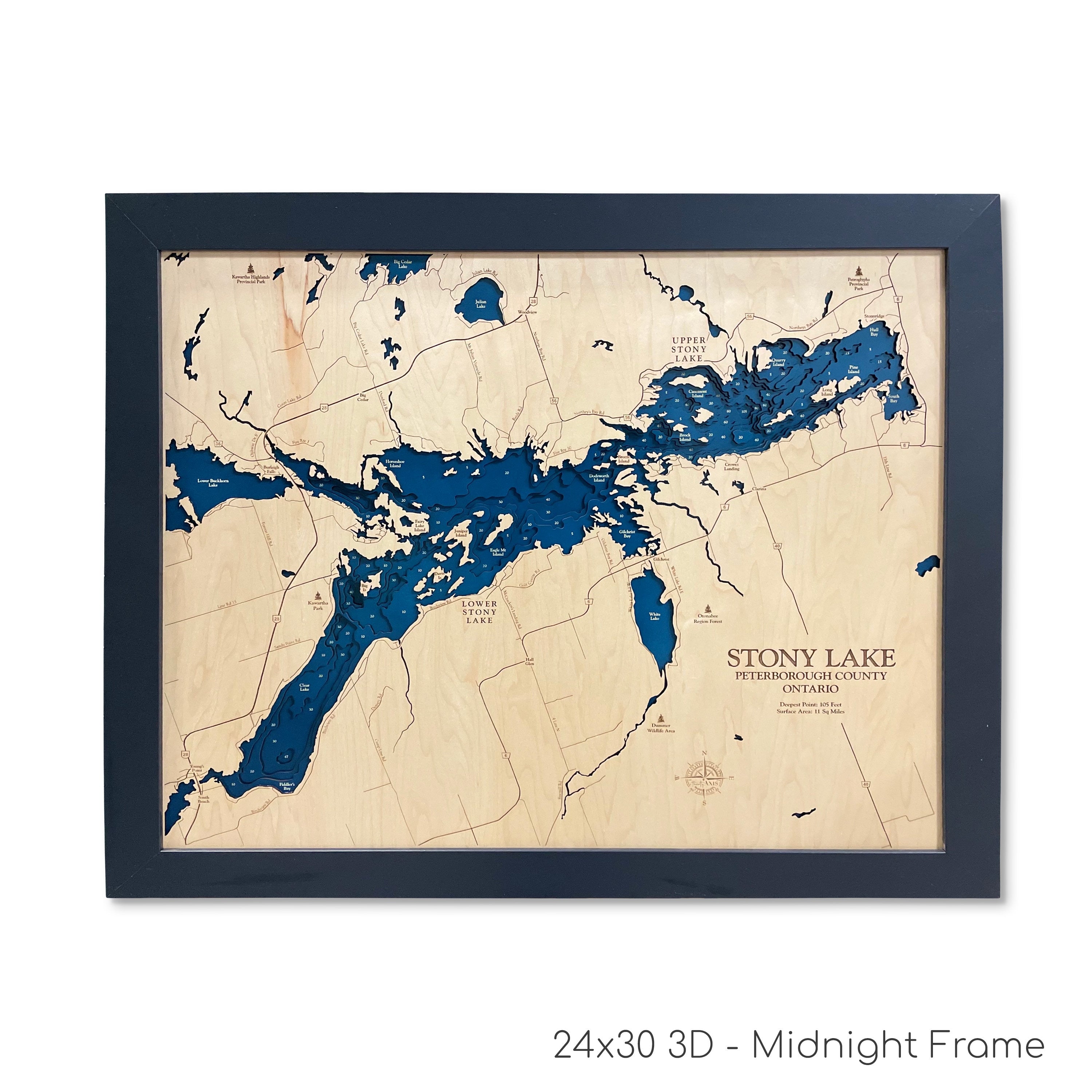 Stony Lake Map