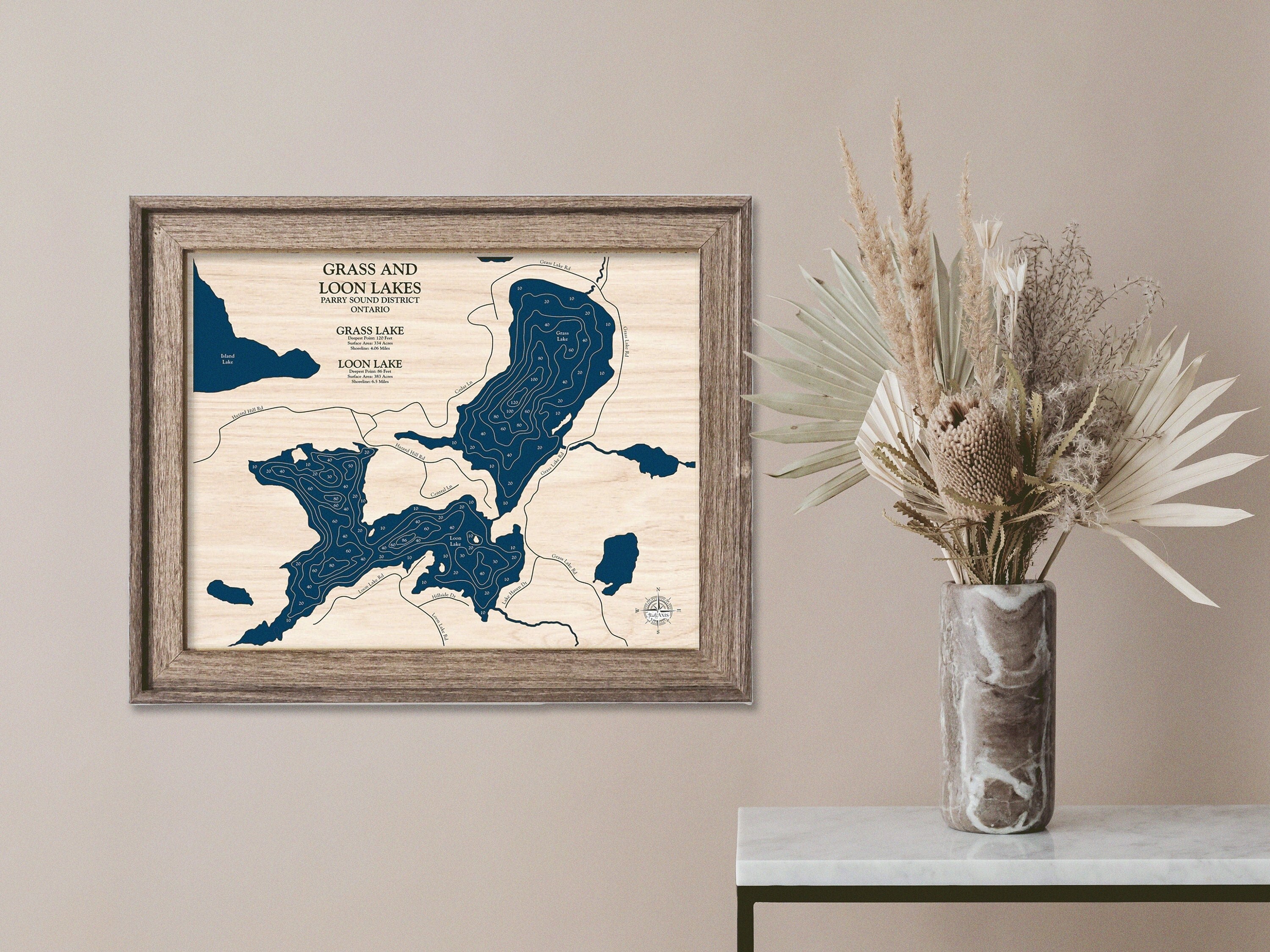 Loon Lake Map