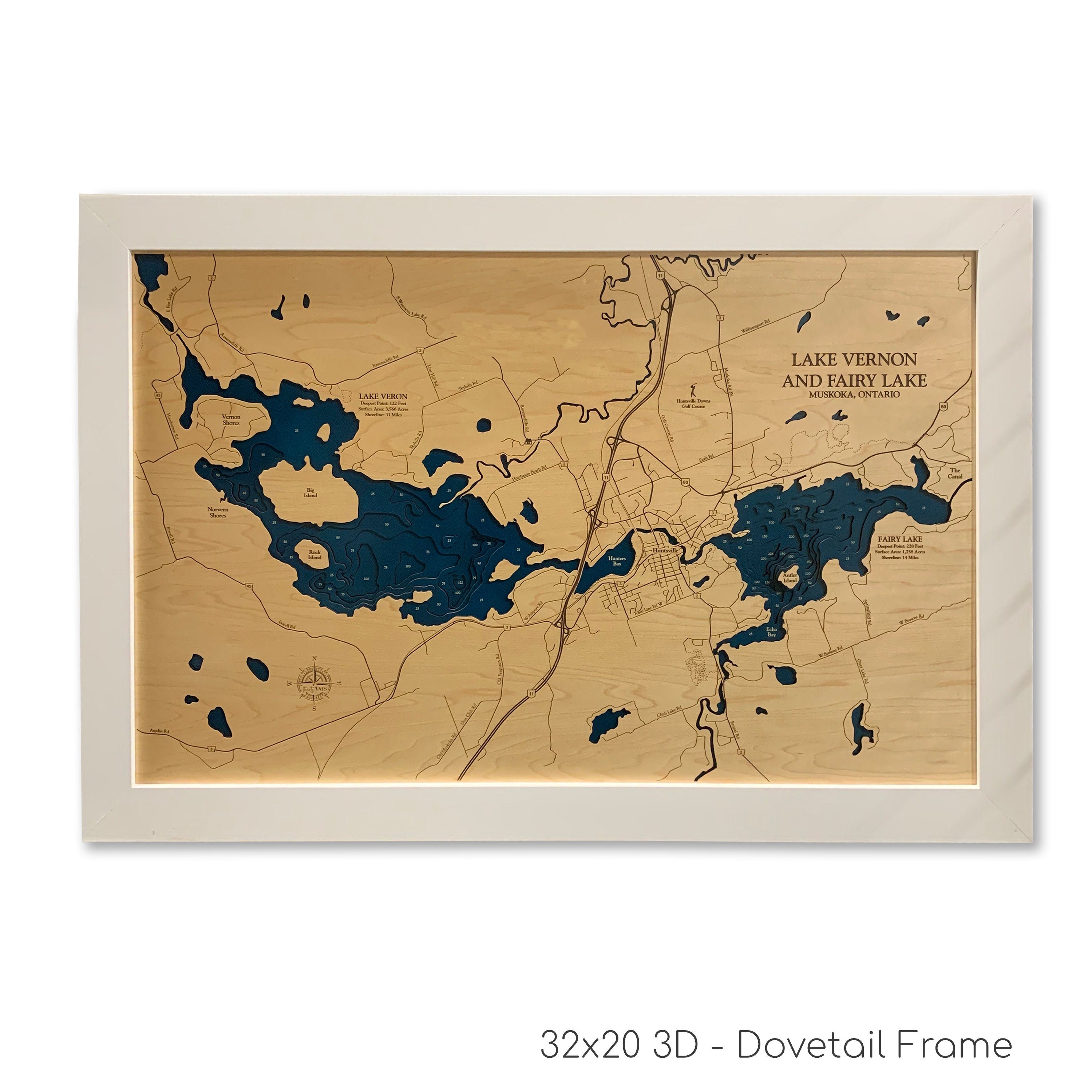Fairy Lake Map