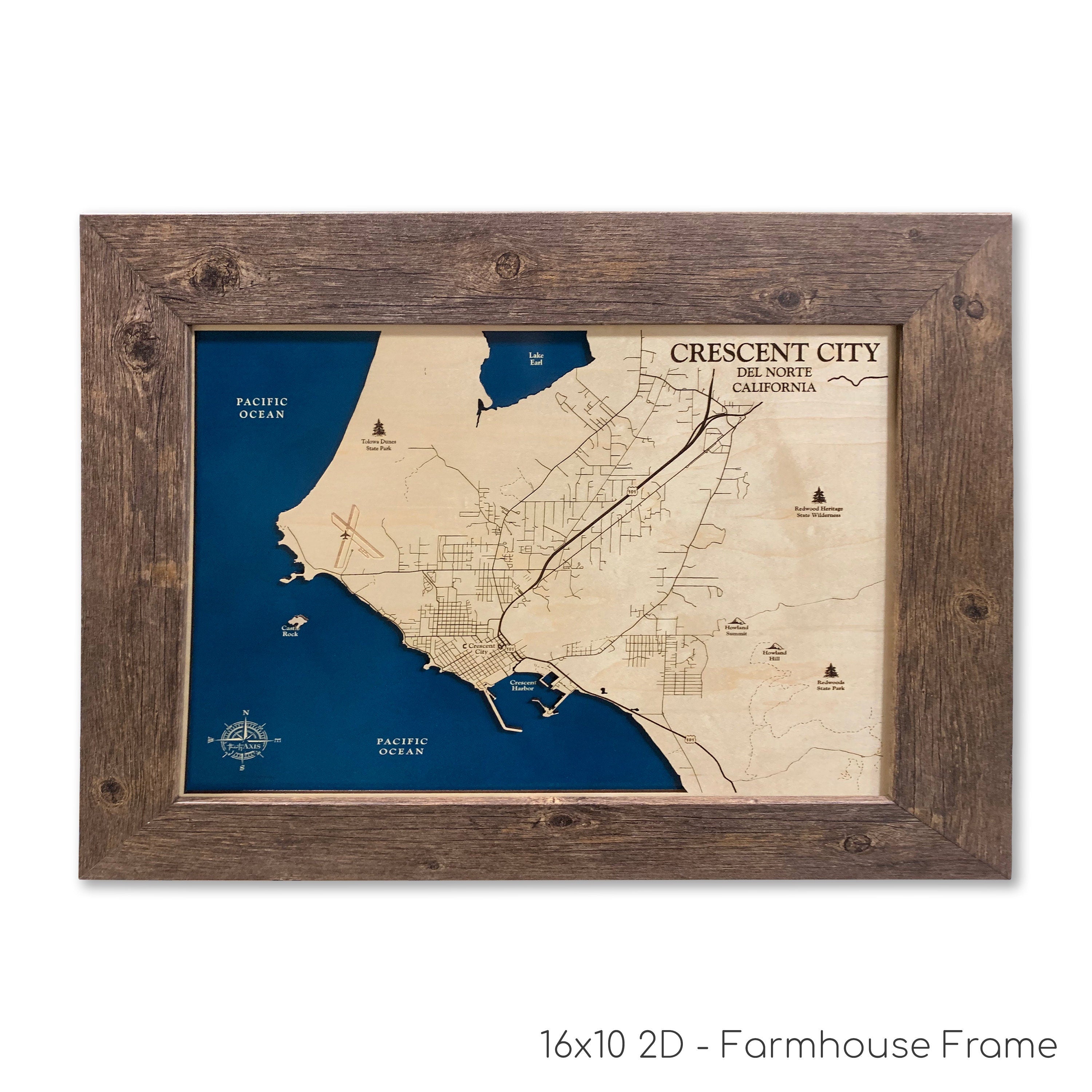 Crescent City Map