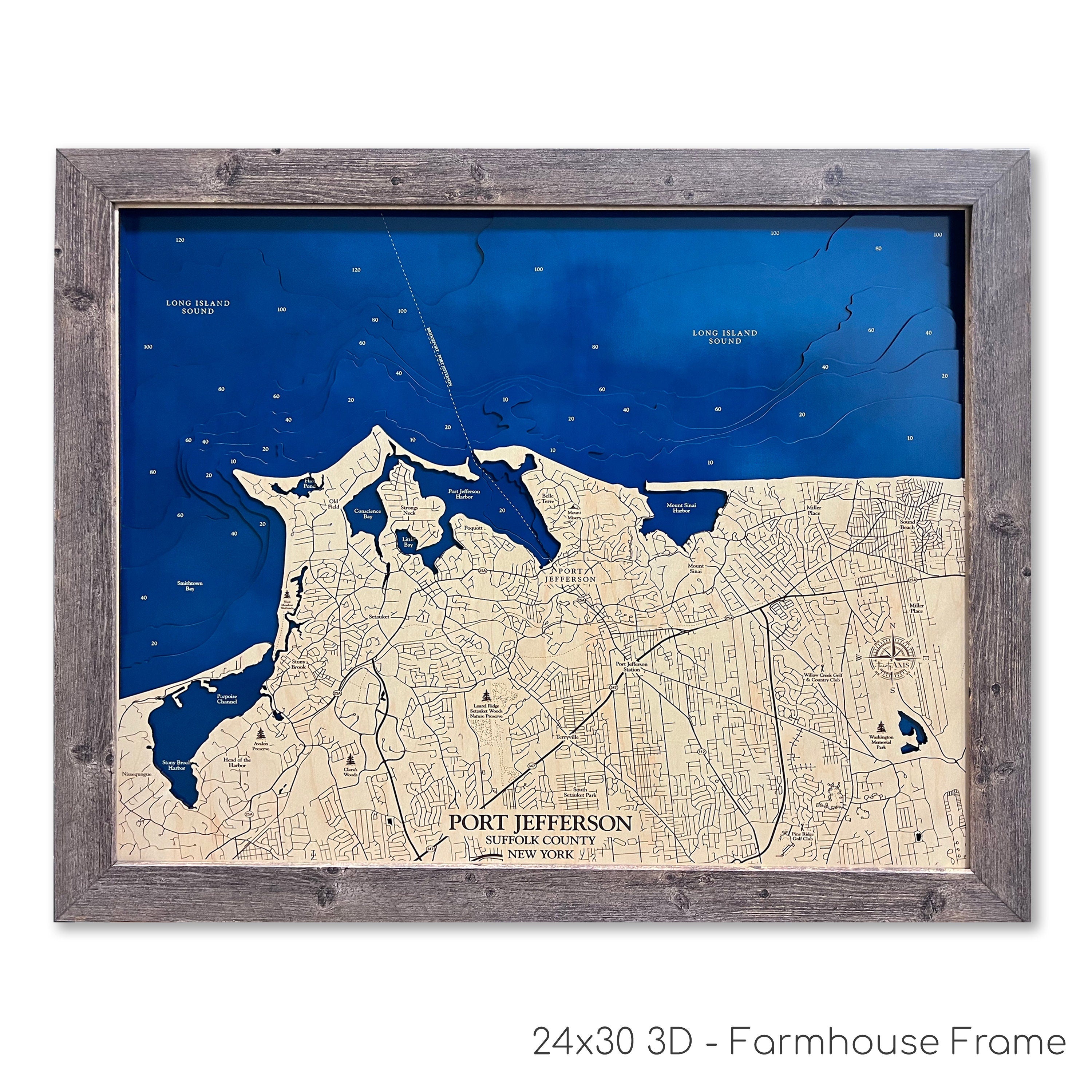Port Jefferson Map