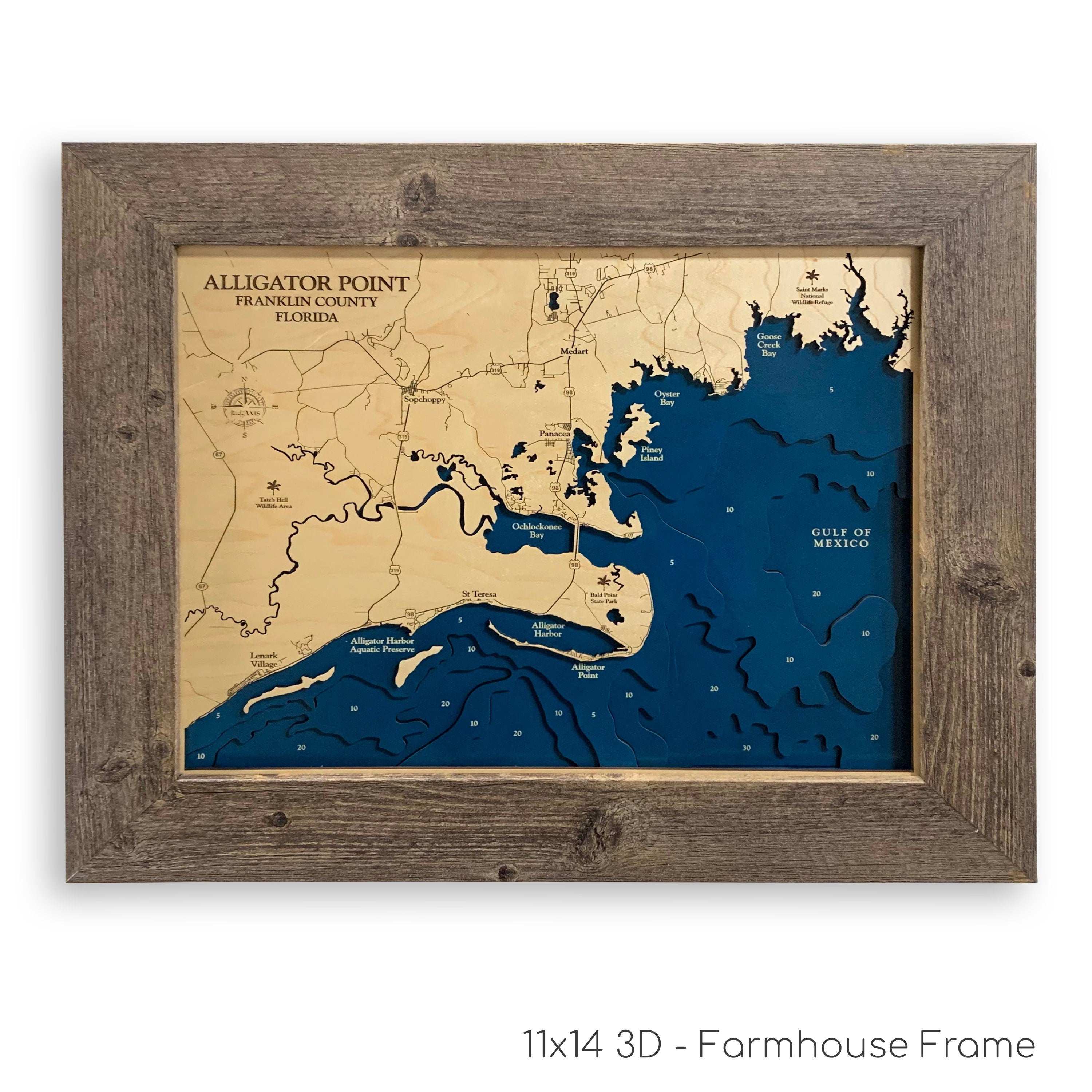 Alligator Point Map