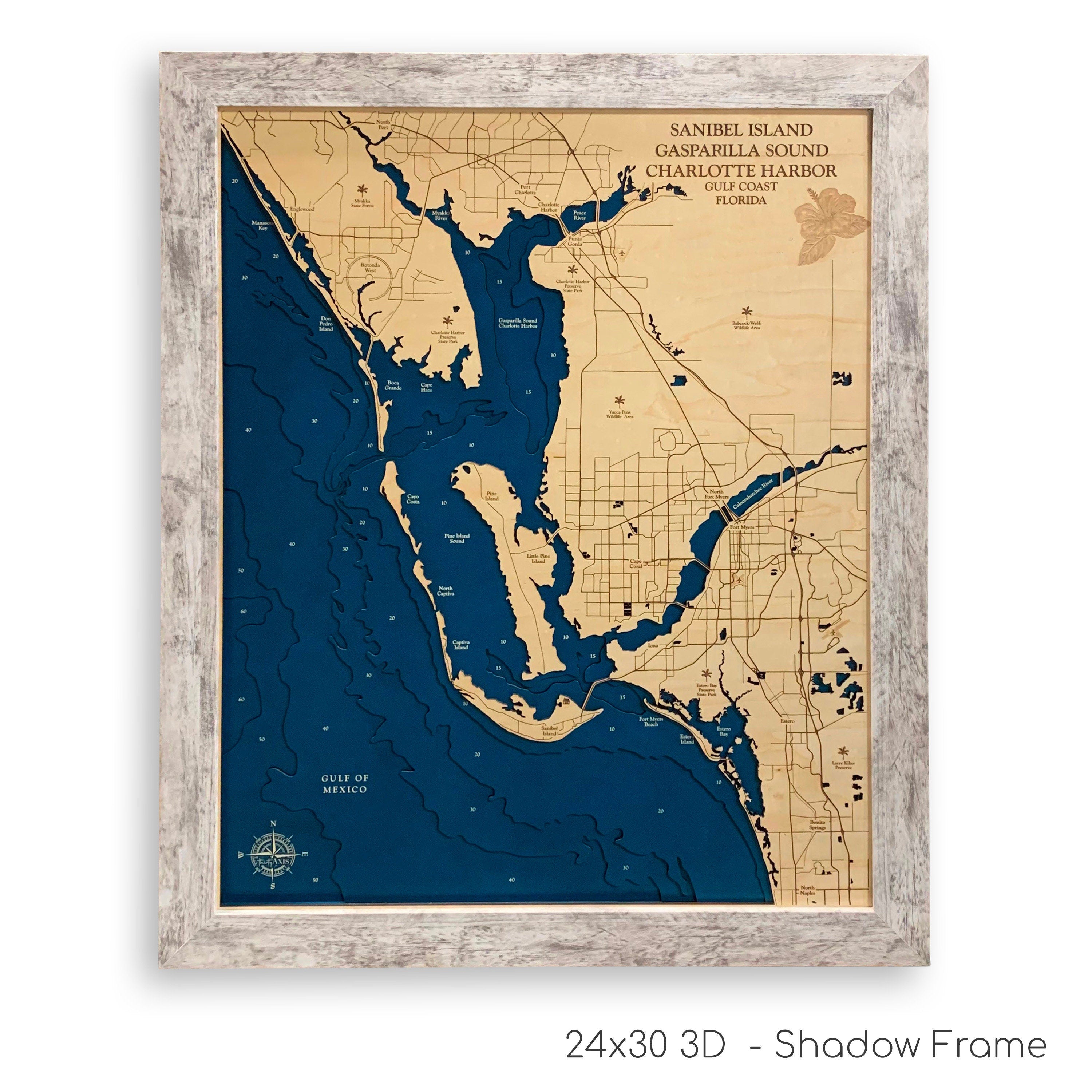 Gasparilla Sound Map