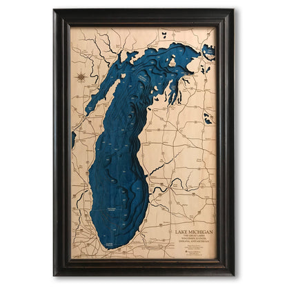 Lake Michigan Map