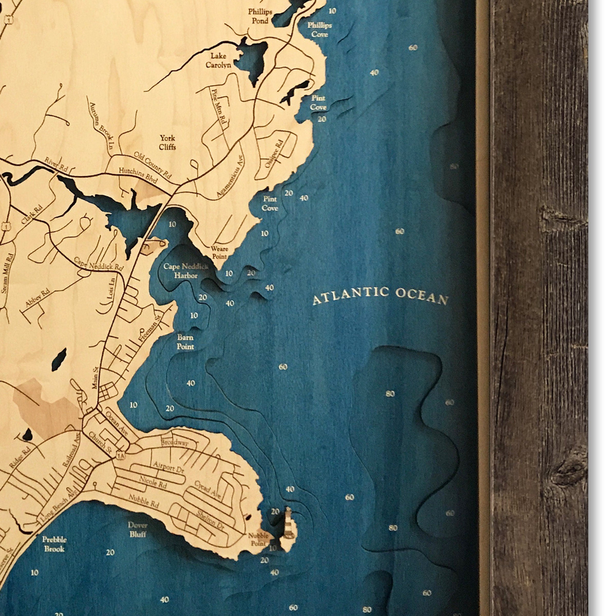 Cape Neddick Map