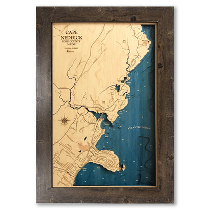 Cape Neddick Map