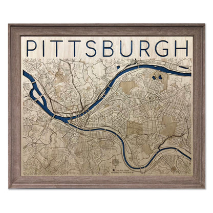 Pittsburgh City Map