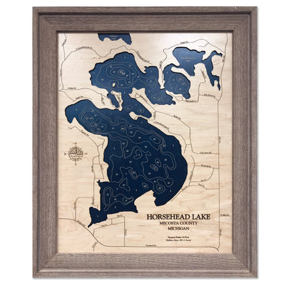 Horsehead Lake Map