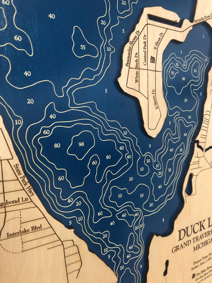 Duck Lake Map