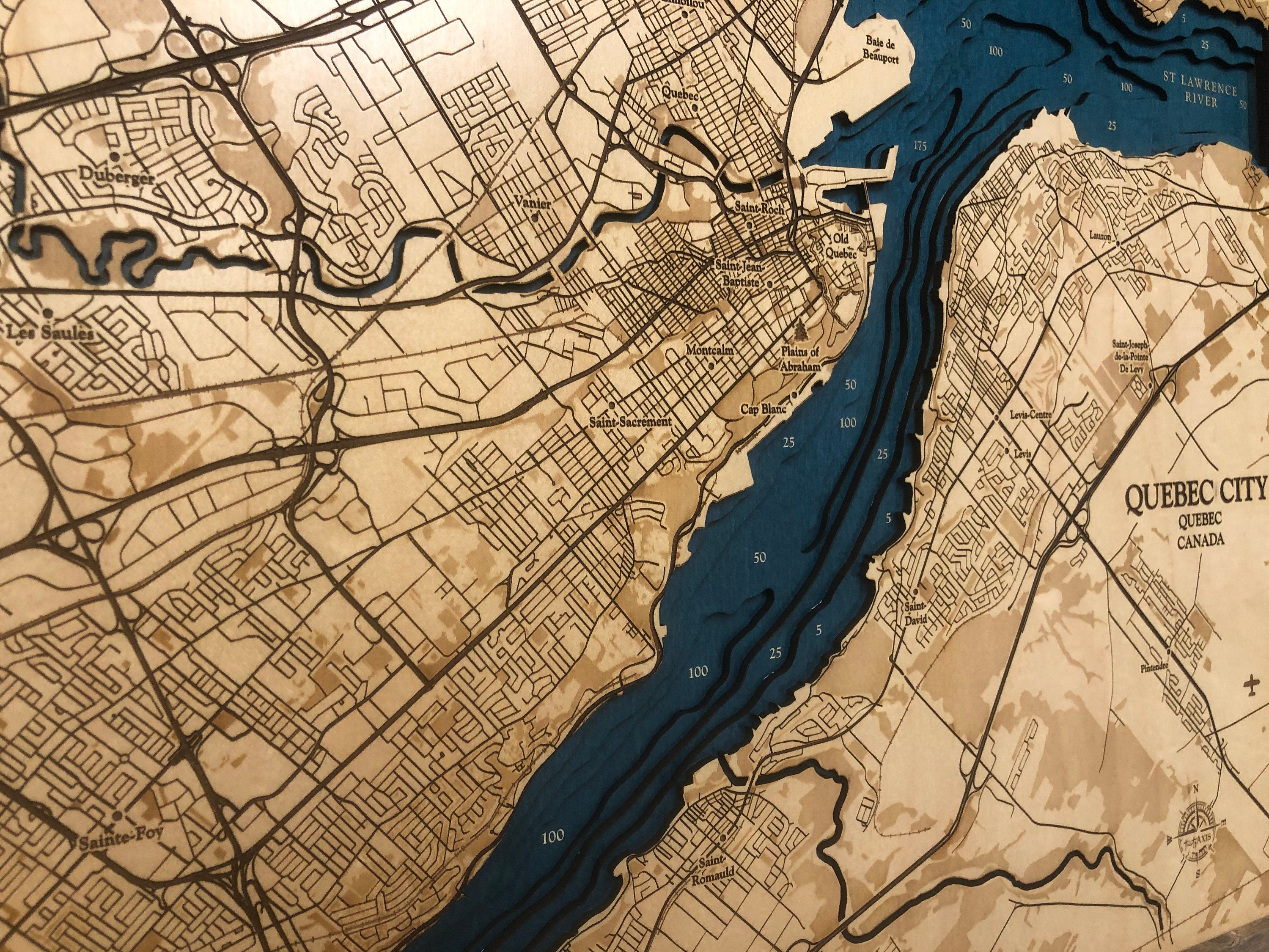 Quebec City Map