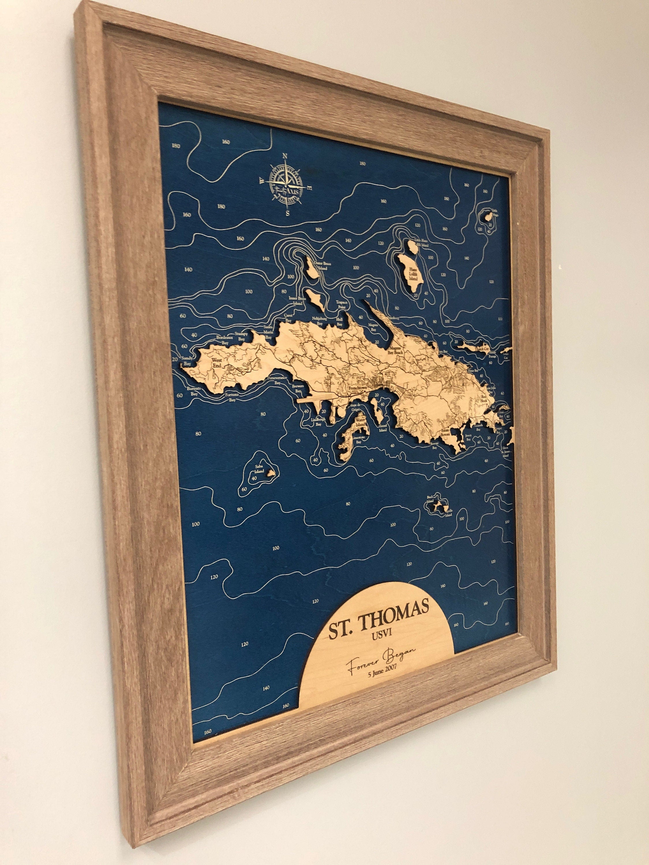 St Thomas Map