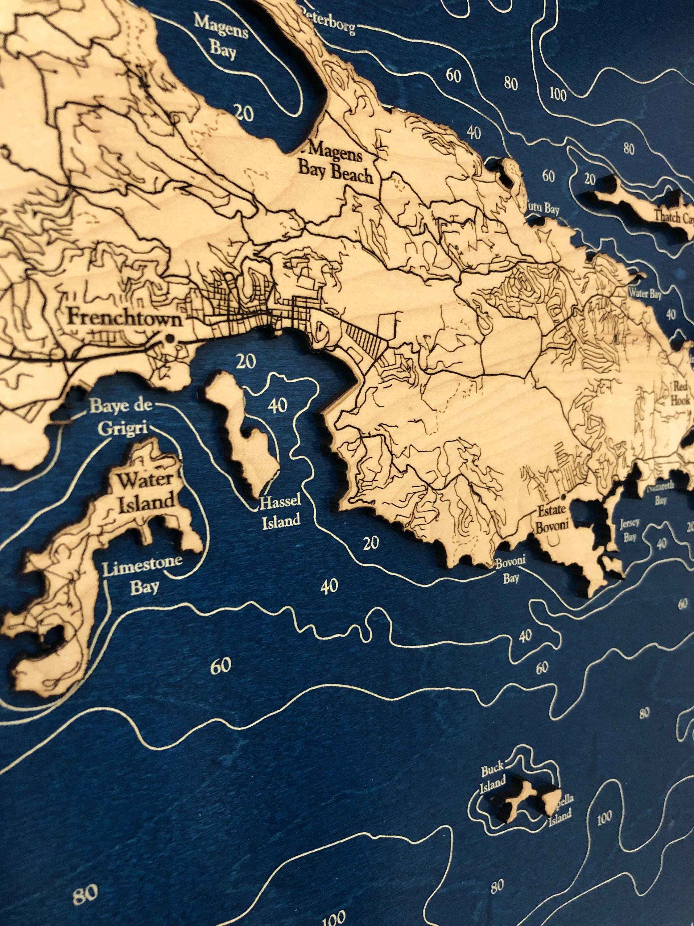 St Thomas Map