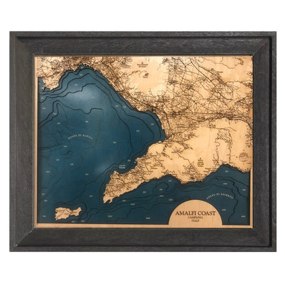Amalfi Coast Map