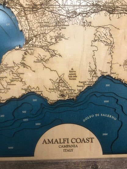 Amalfi Coast Map