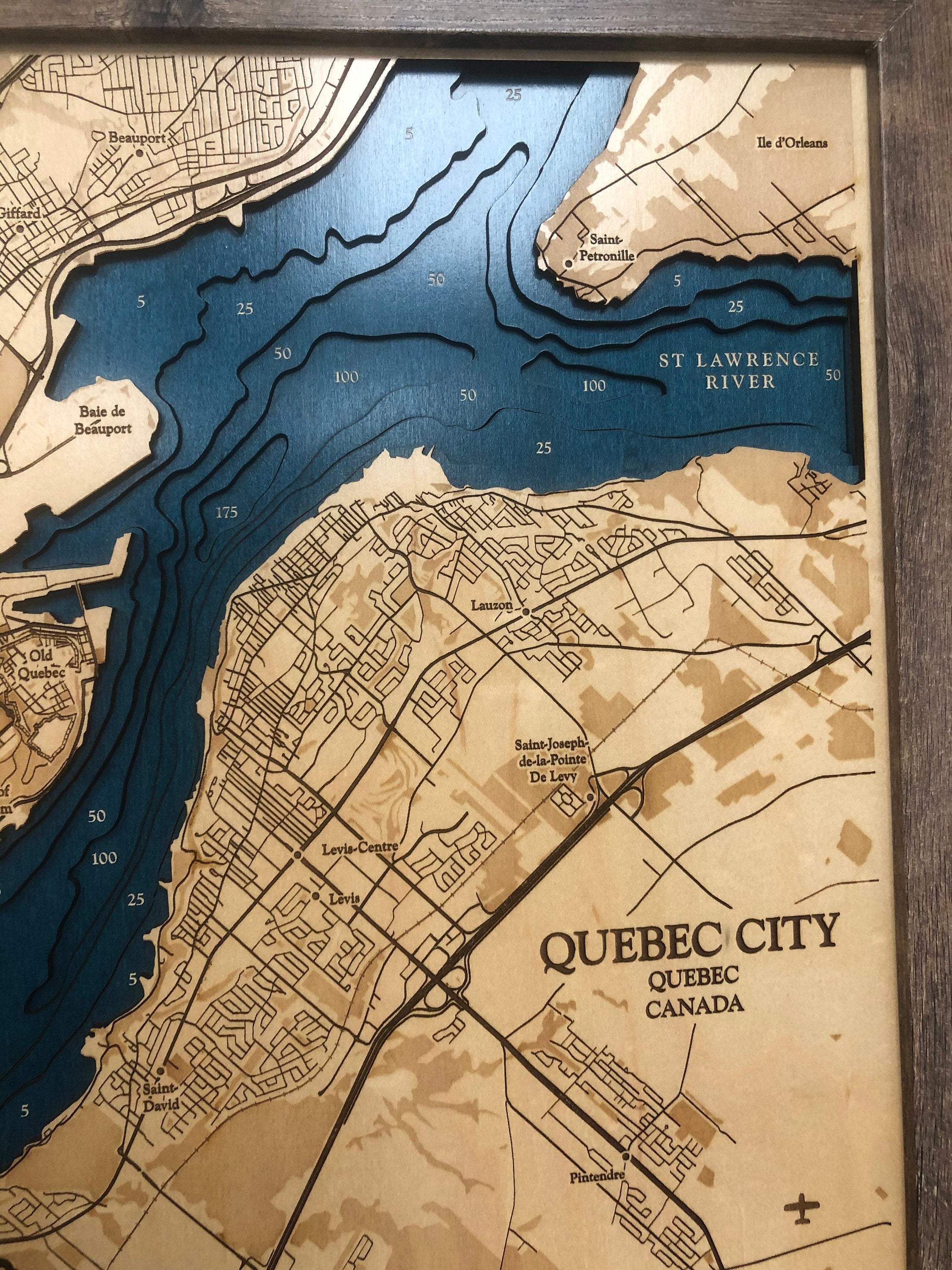 Quebec City Map